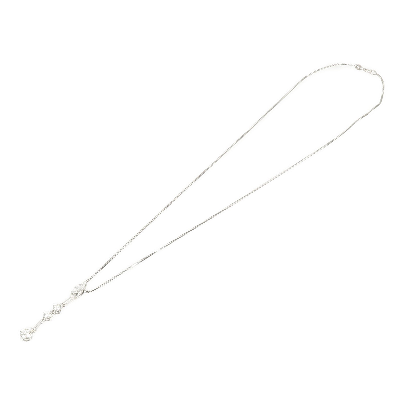 JEWELRY 18K白金Diamond Necklace鑽石項鍊
