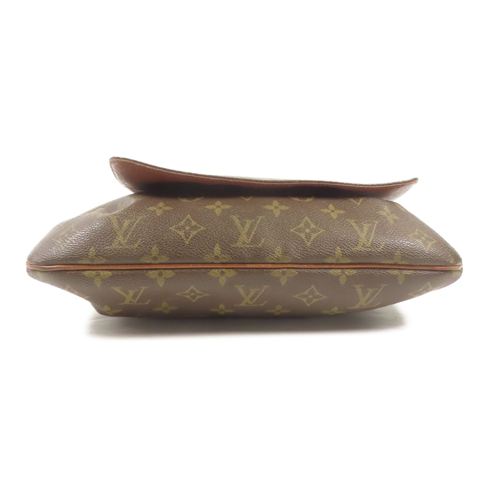 LOUIS VUITTON LV GHW Musette Shoulder Bag M51256 Monogram Brown