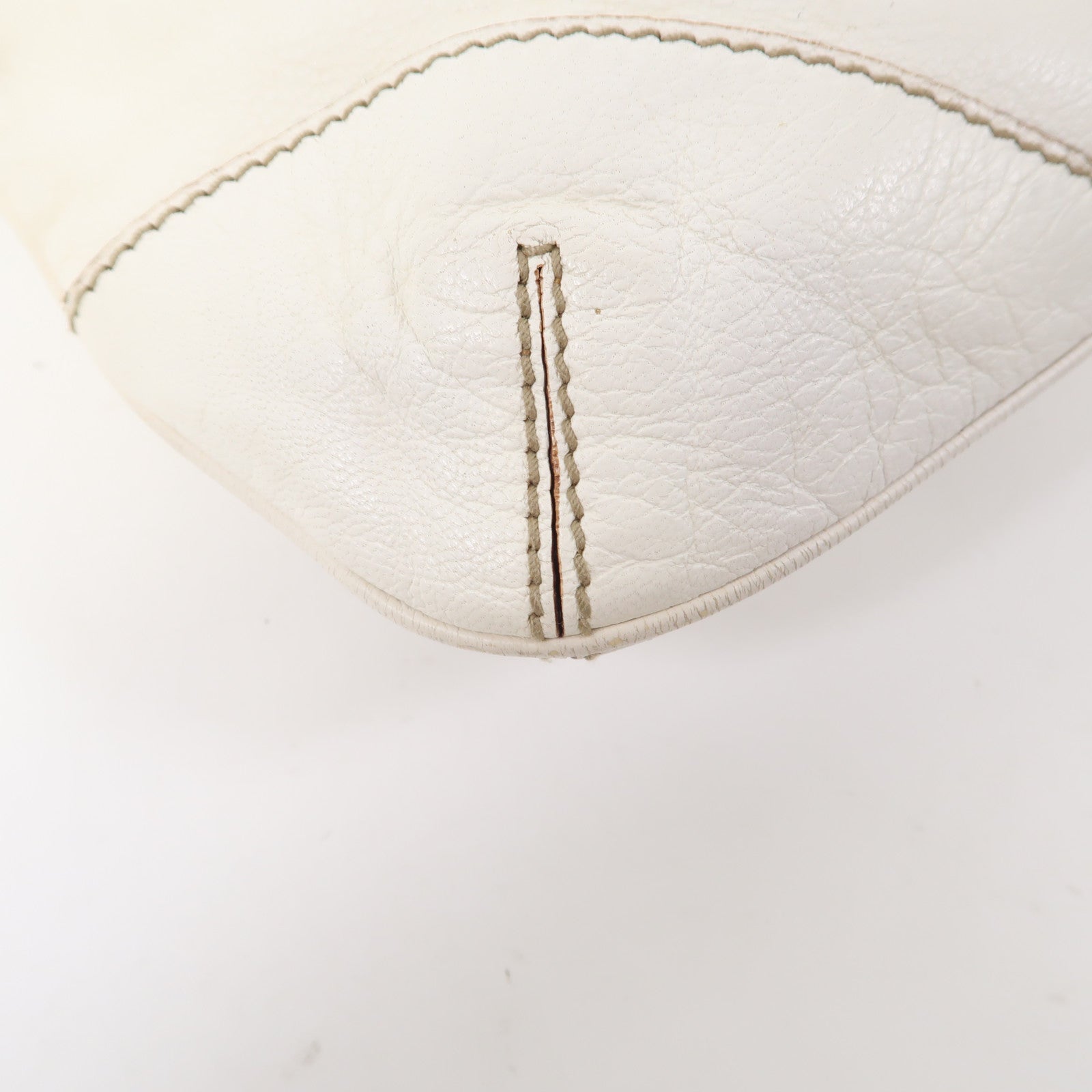 GUCCI 牛皮皮革Shoulder Bag金扣肩背袋白色