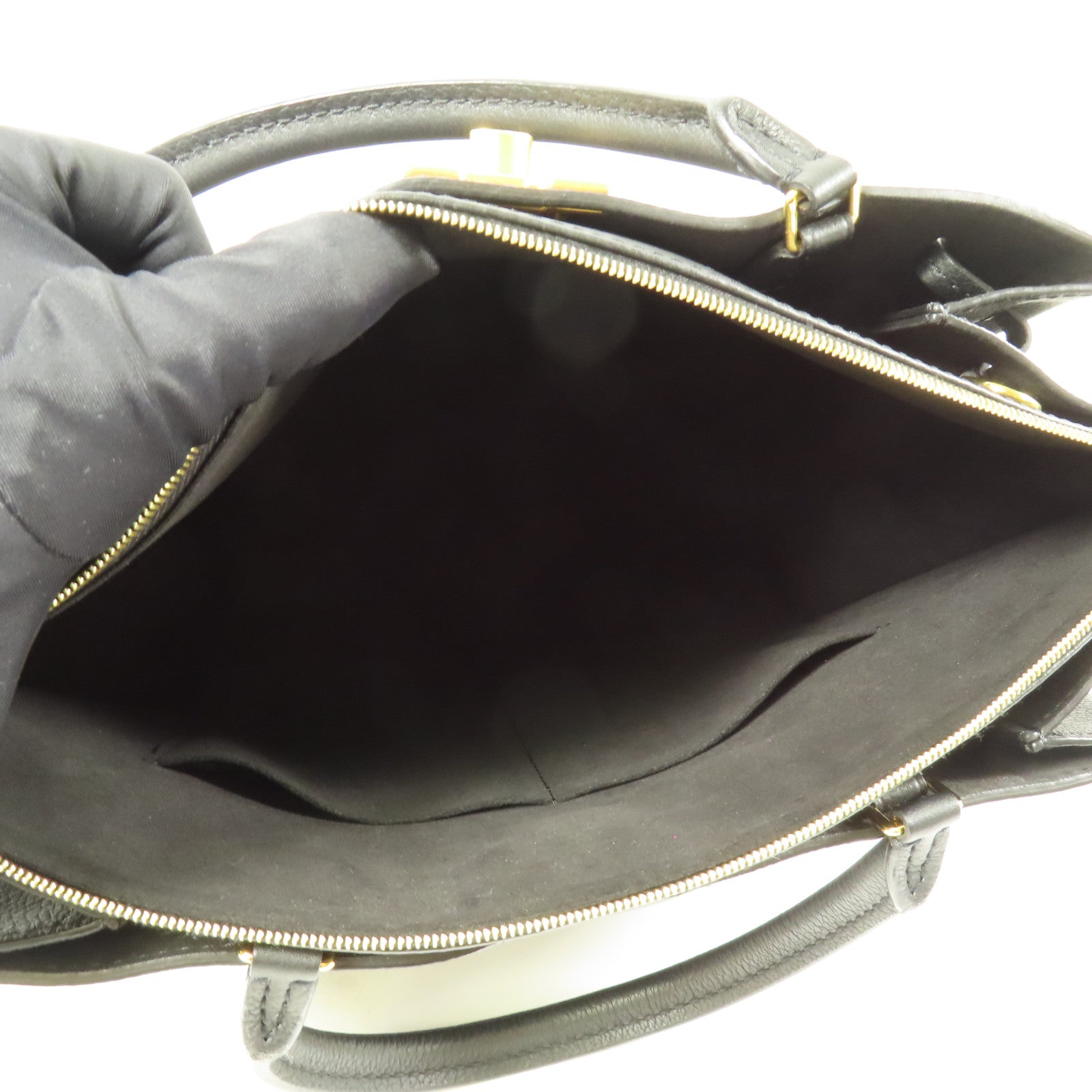 LOUIS VUITTON 牛皮皮革Lockmeto金扣手挽肩背兩用袋