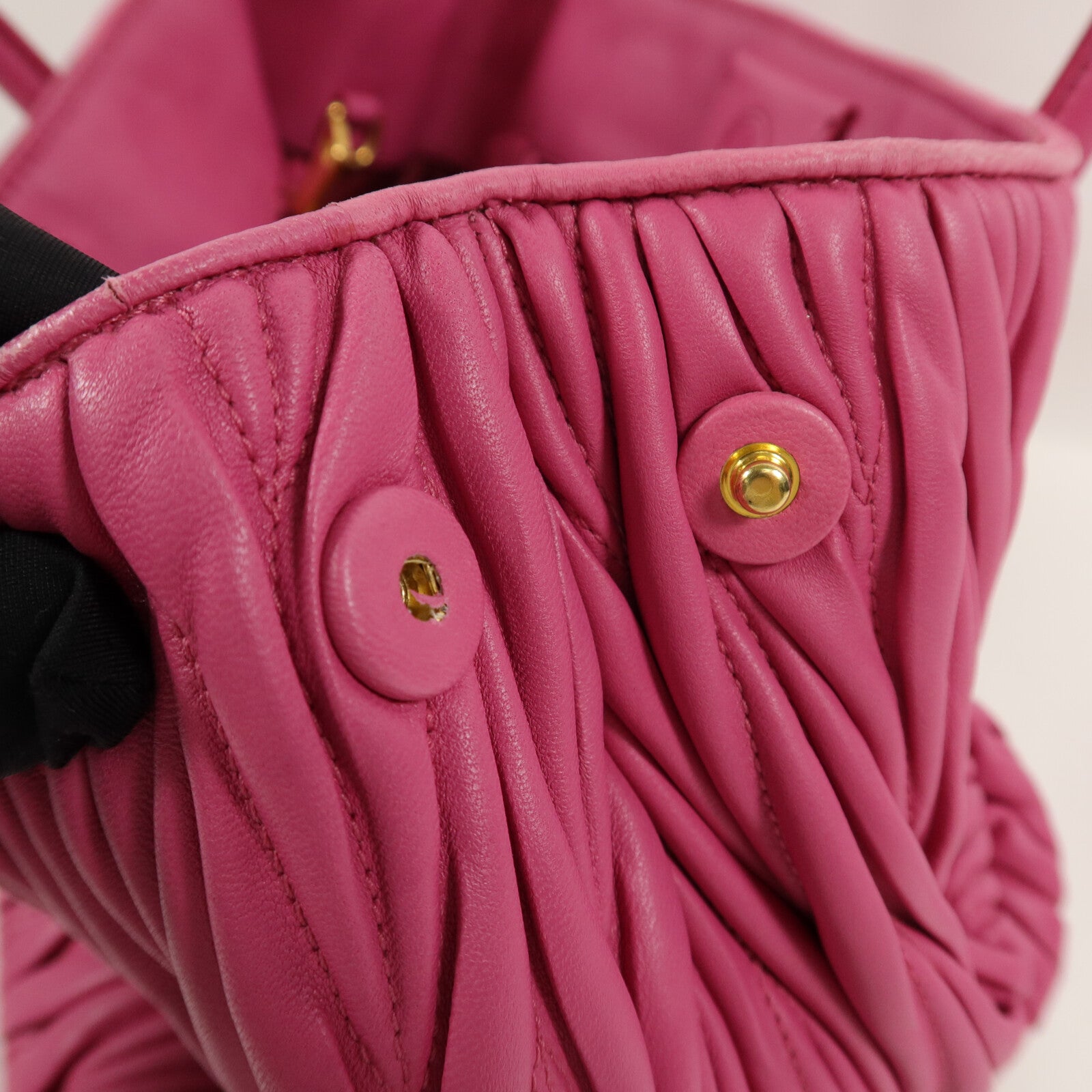 Miu Miu 羊皮皮革2 Way Shoulder手挽肩背兩用袋