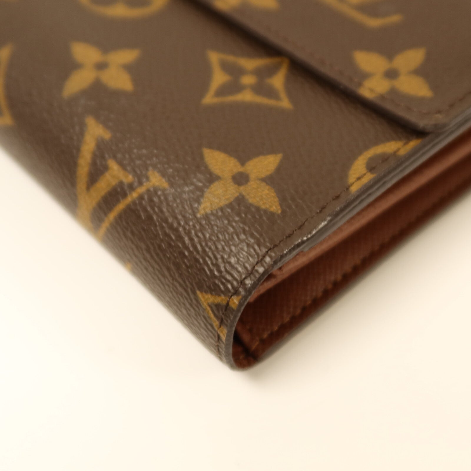 LOUIS VUITTON Monogram Portefeuille Alexandra Wallet金扣錢包