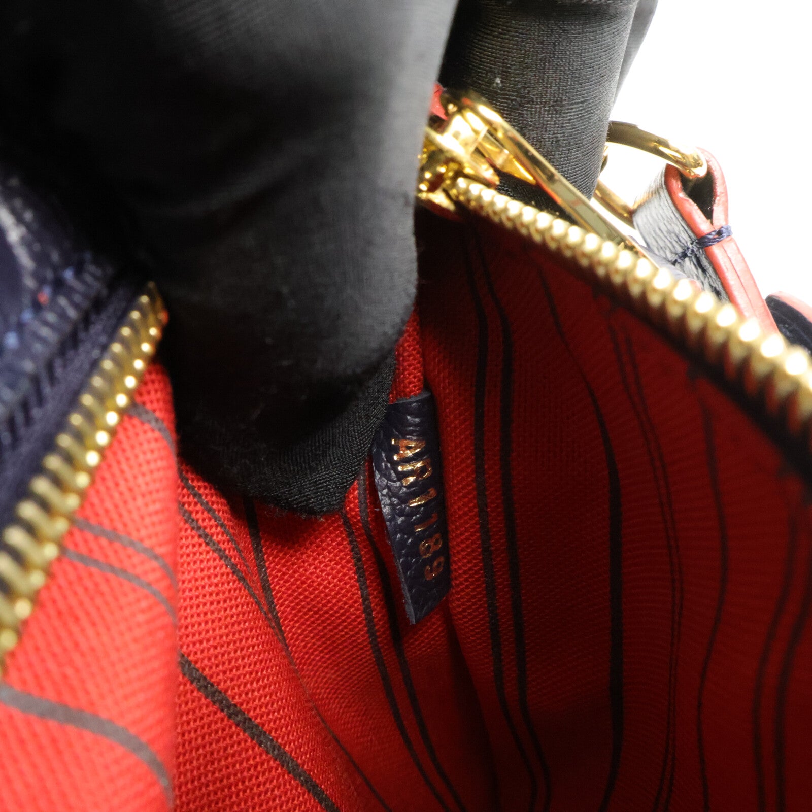 LOUIS VUITTON Monogram Empreinte Pochette Metis手挽肩背兩用袋
