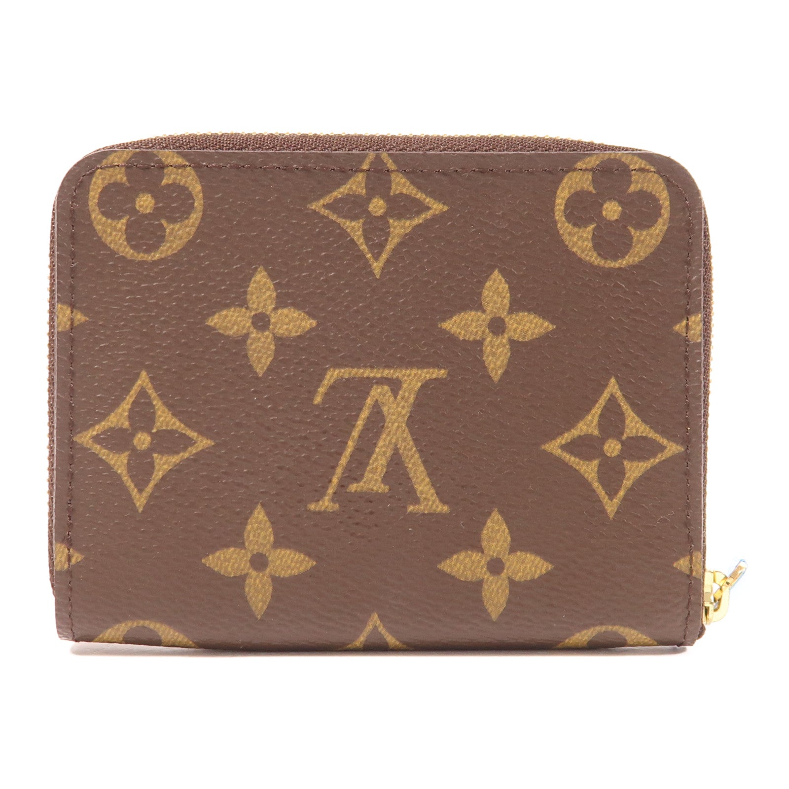 LOUIS VUITTON Monogram Zippy Coin Purse金扣錢包