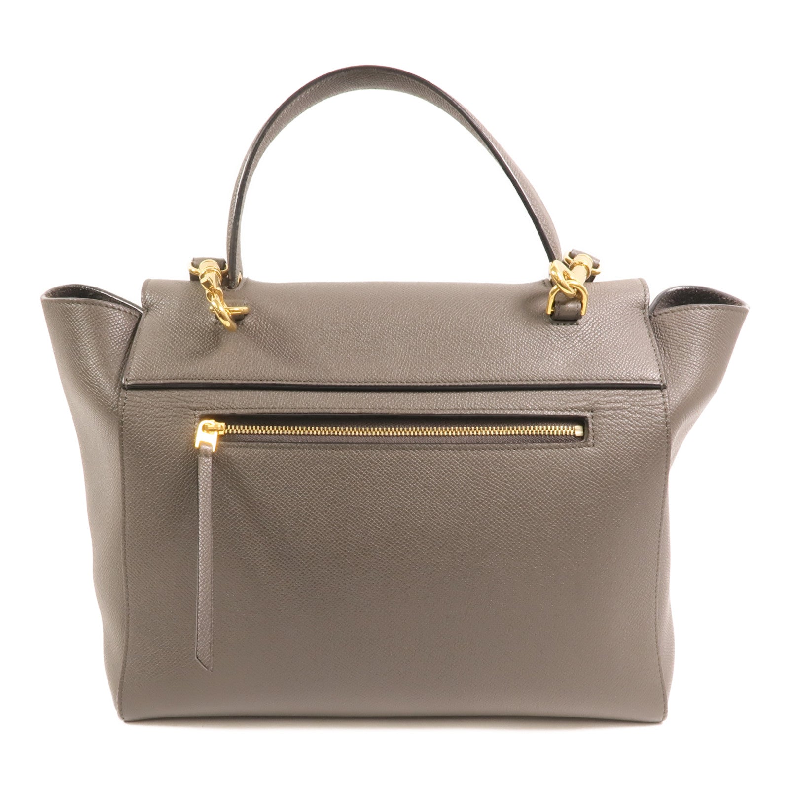 CELINE 牛皮皮革Mini Belt Bag金扣手挽肩背兩用袋