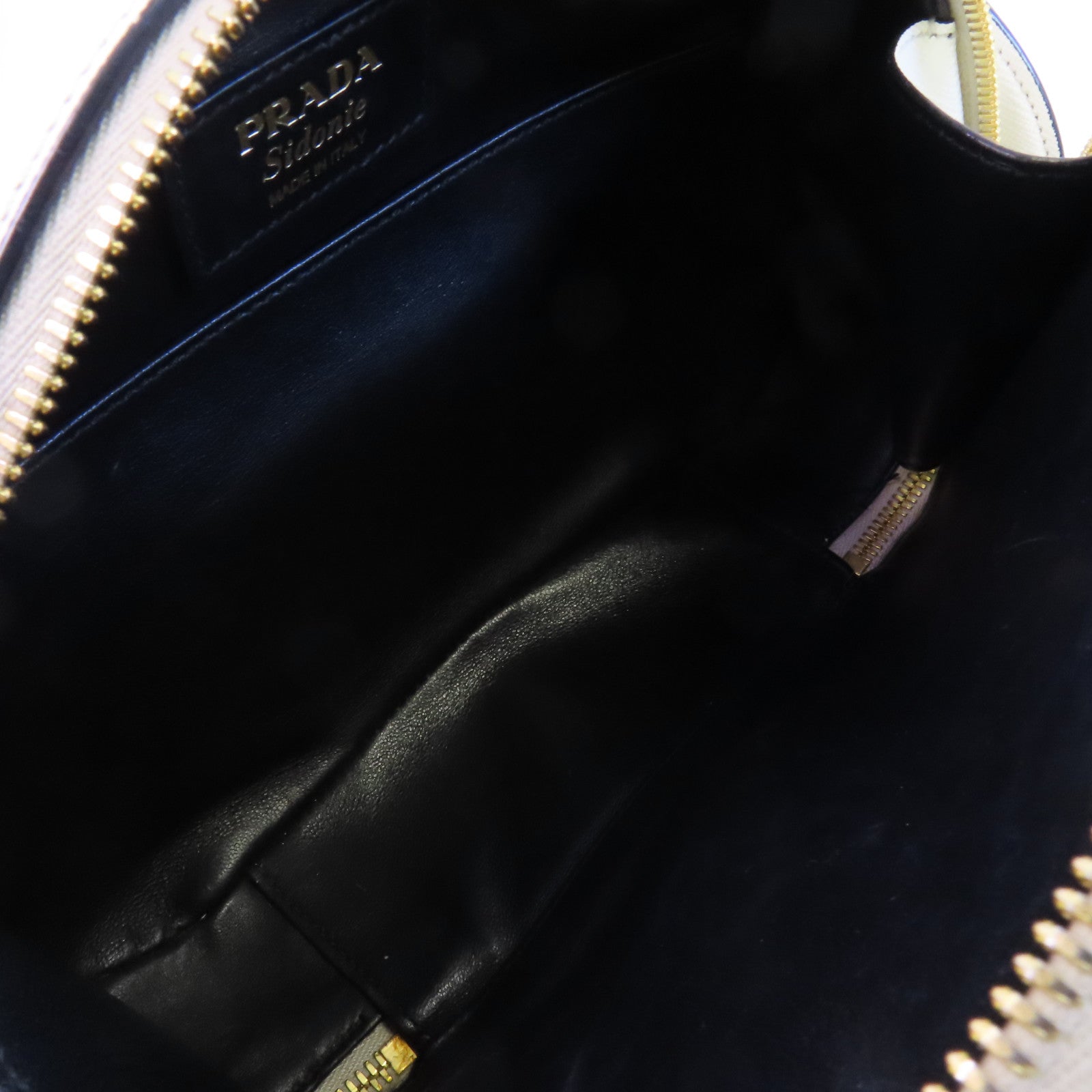 PRADA 牛皮皮革2Way Shoulder Bag金扣手挽肩背兩用袋
