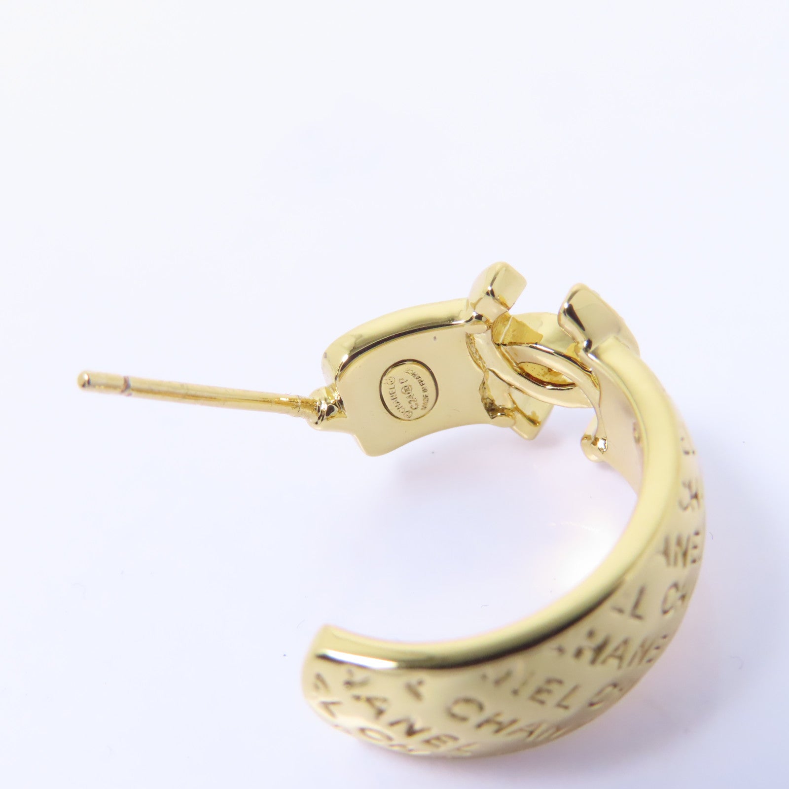 CHANEL 金屬Earrings耳環金色