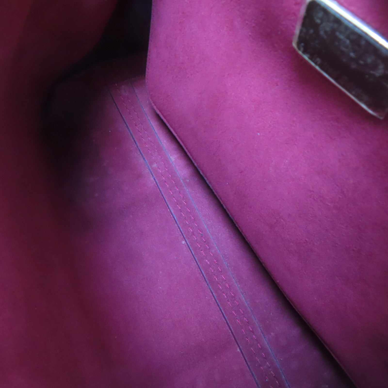 TOD’S 牛皮皮革2 Way Shoulder Bag銀扣手挽肩背兩用袋桃紅色