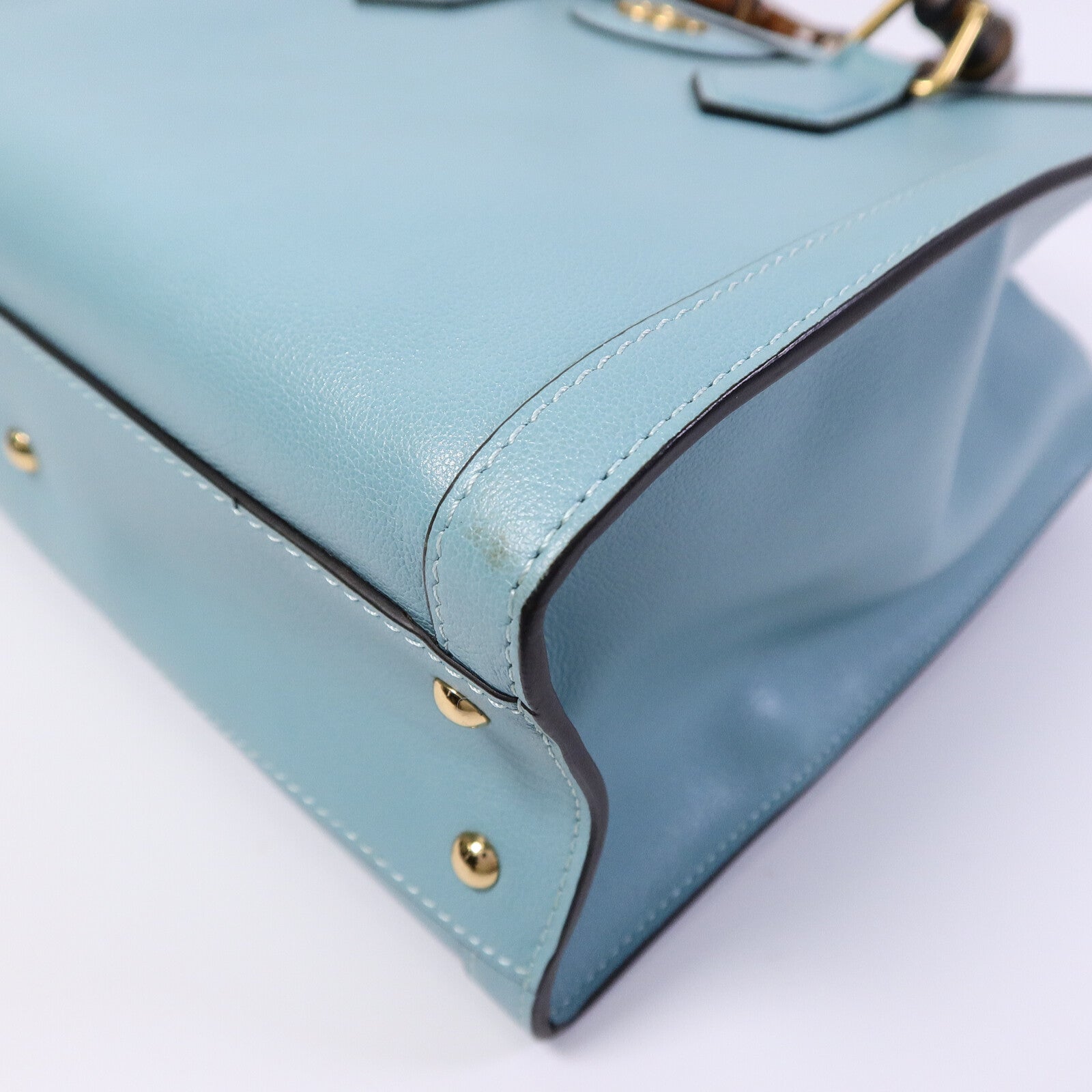 GUCCI 【激減優惠】牛皮皮革Diana Small Tote金扣手挽肩背袋兩用袋