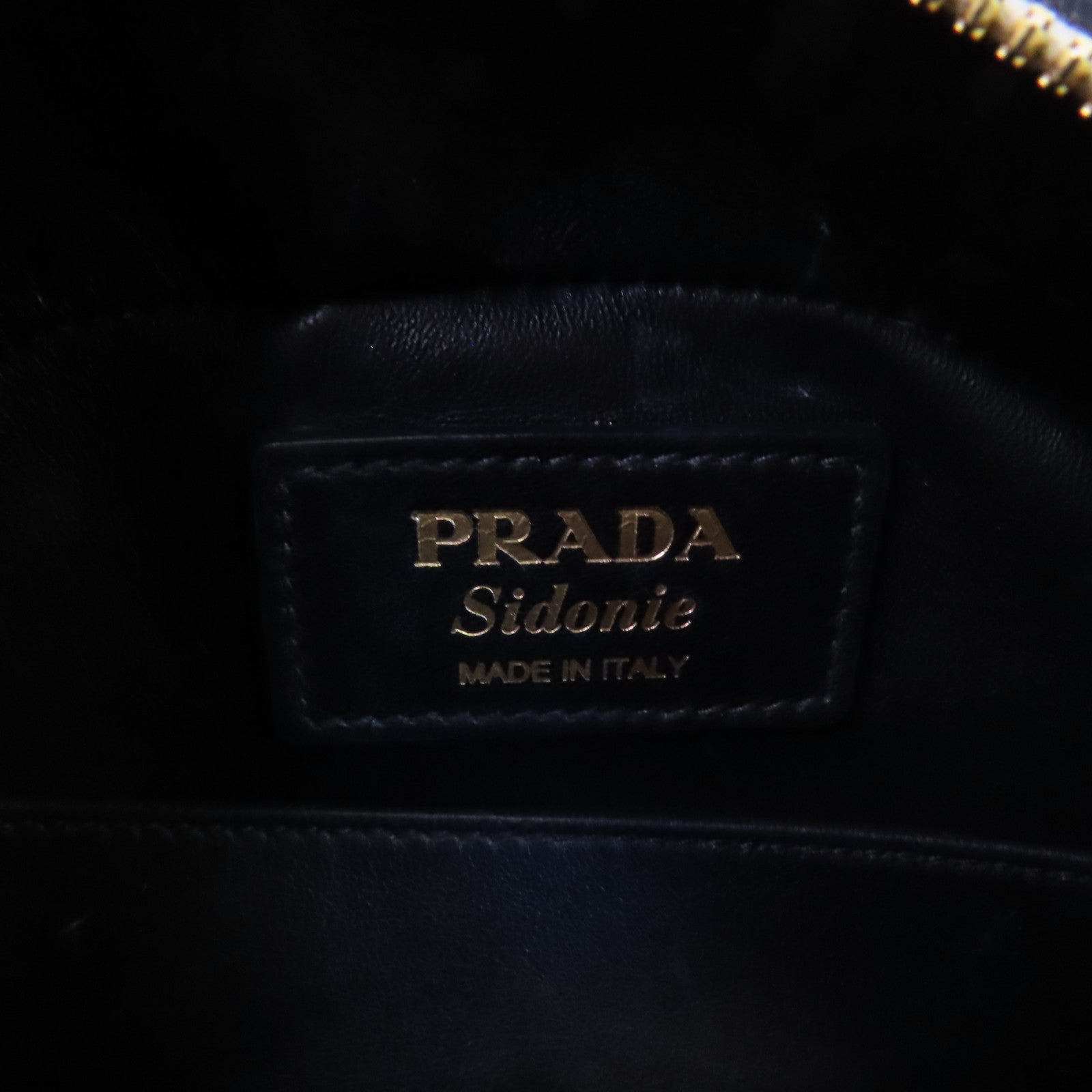 PRADA 牛皮皮革2Way Shoulder Bag金扣手挽肩背兩用袋