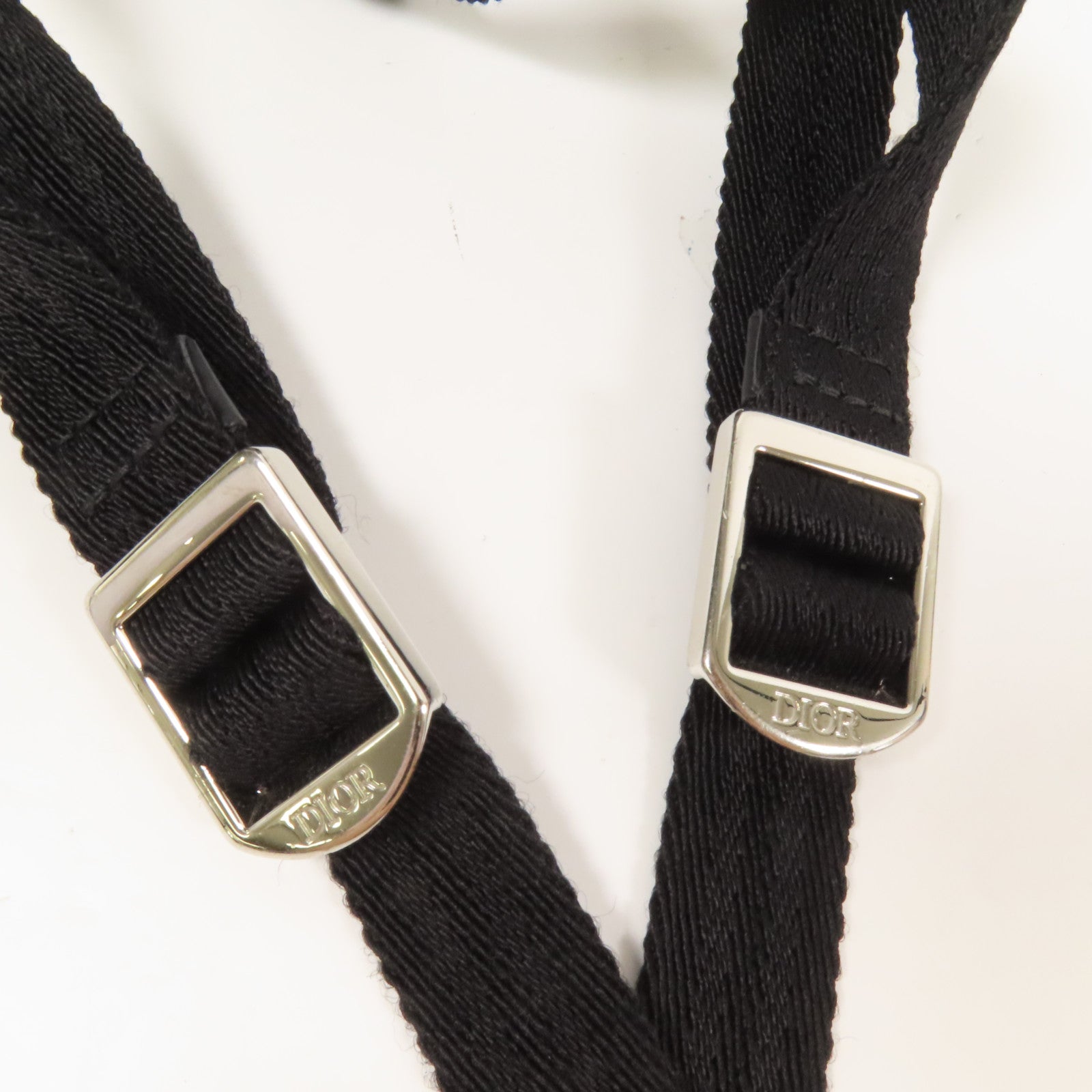 Dior 帆布Mini Backpack銀扣背包