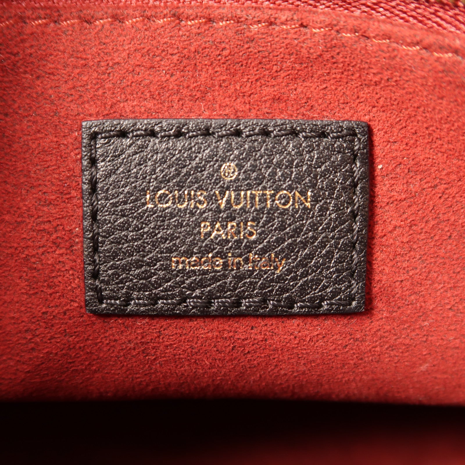 LOUIS VUITTON Monogram Empreinte On The Go PM金扣手挽肩背兩用袋