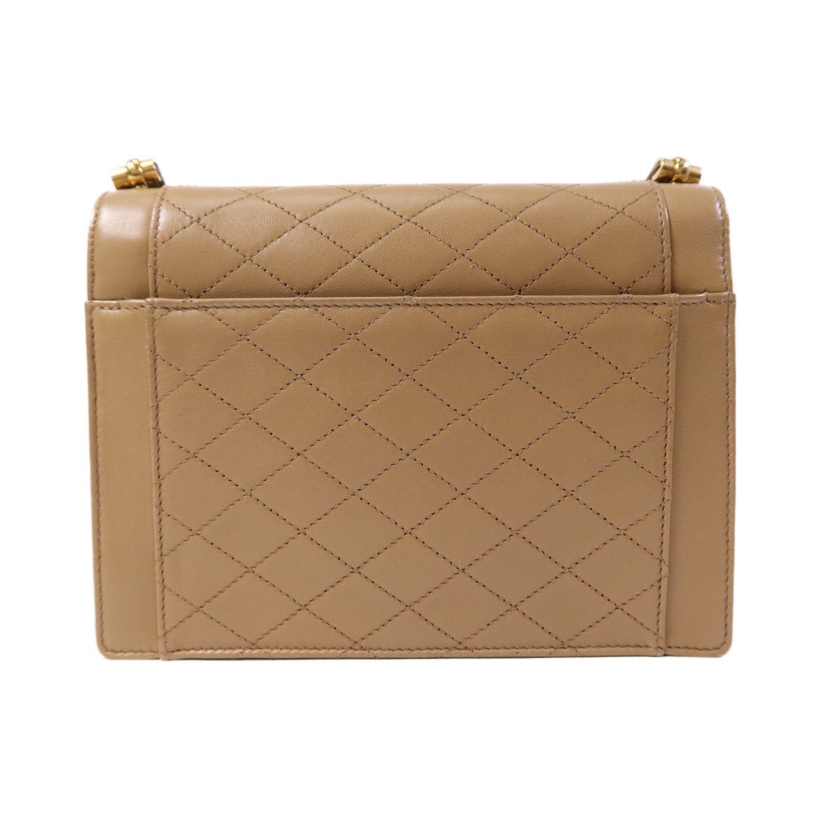 SAINT LAURENT 羊皮皮革Shoulder Bag金扣肩背袋