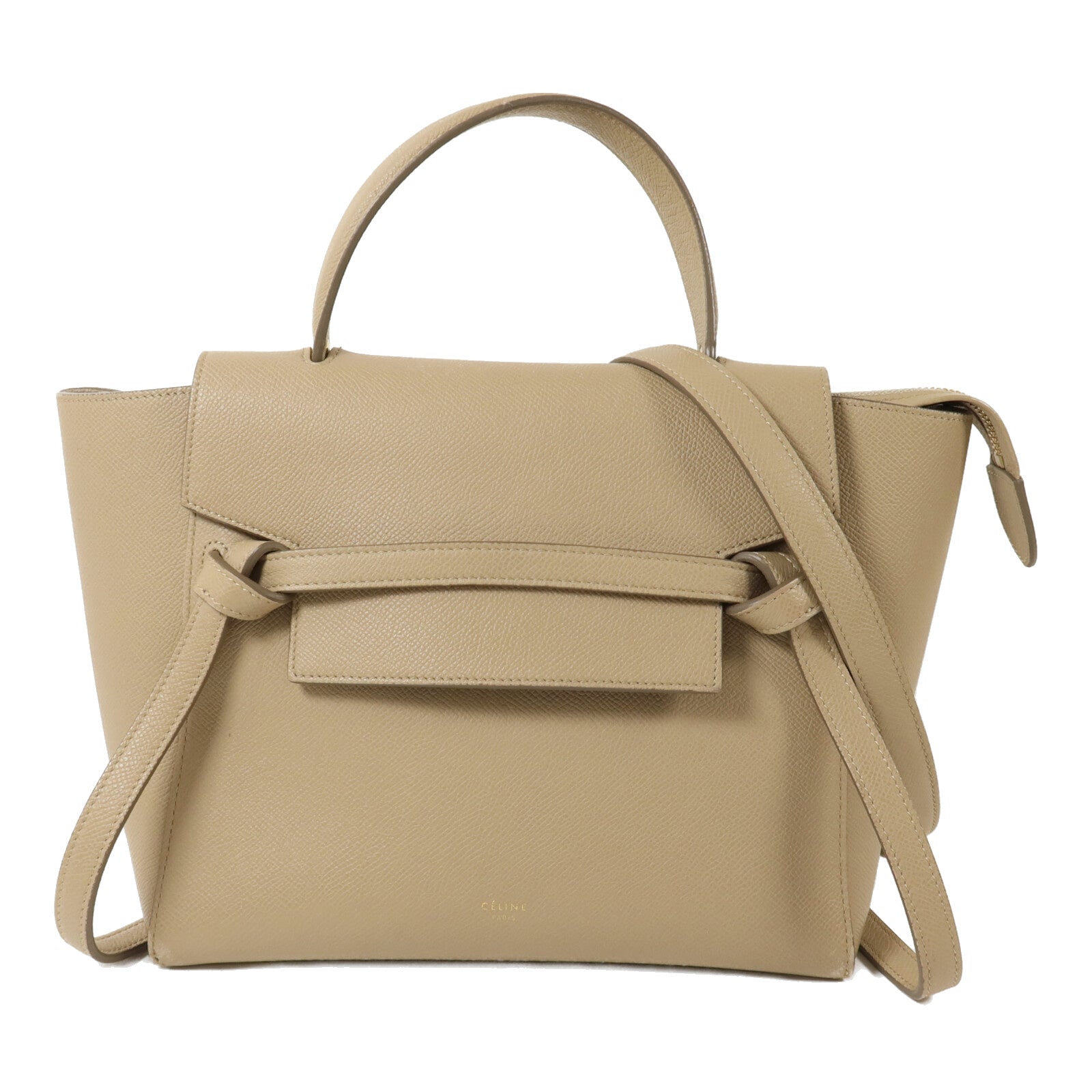 CELINE 牛皮皮革Mini Belt手挽肩背兩用袋