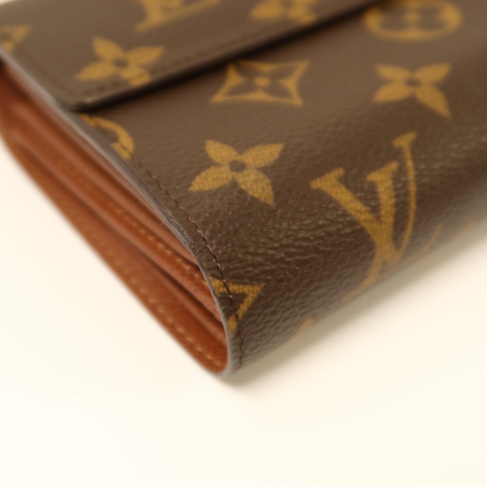 LOUIS VUITTON Monogram Portefeuille Alexandra Wallet金扣錢包