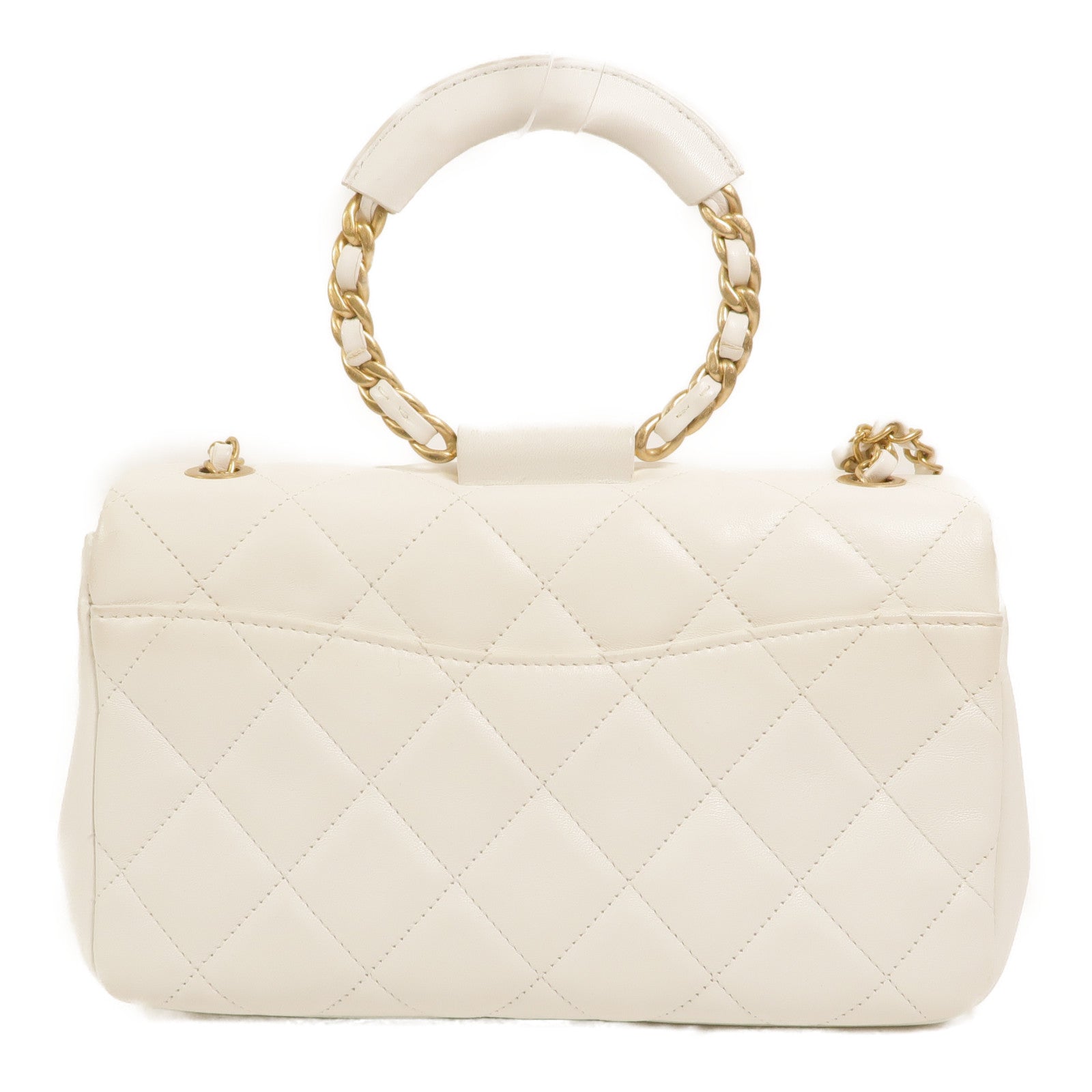 CHANEL 【激減優惠】牛皮皮革In The Loop Medium Flap Bag鏈帶手挽肩背兩用袋