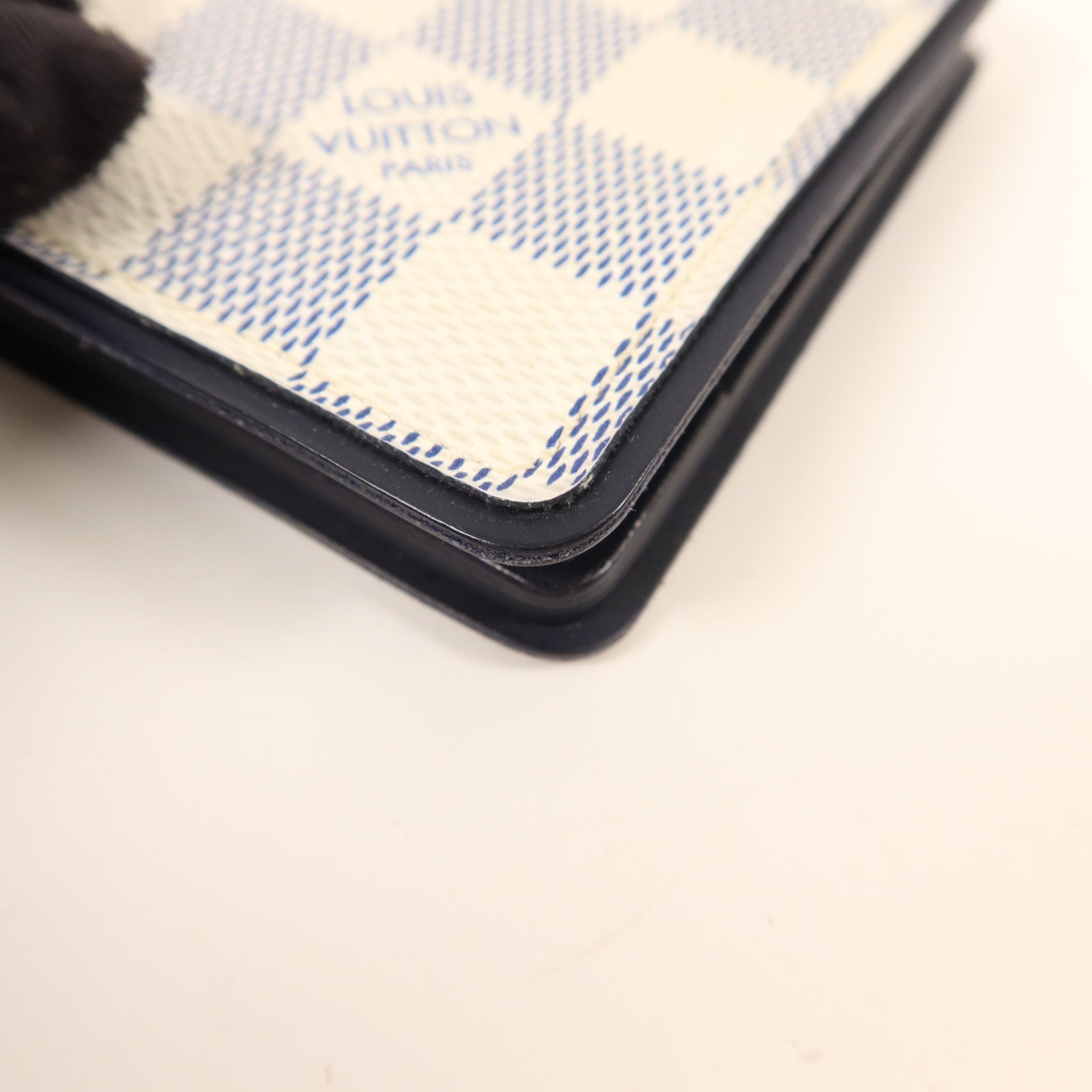 LOUIS VUITTON Damier Azur Bi-Fold Multiple Wallet錢包