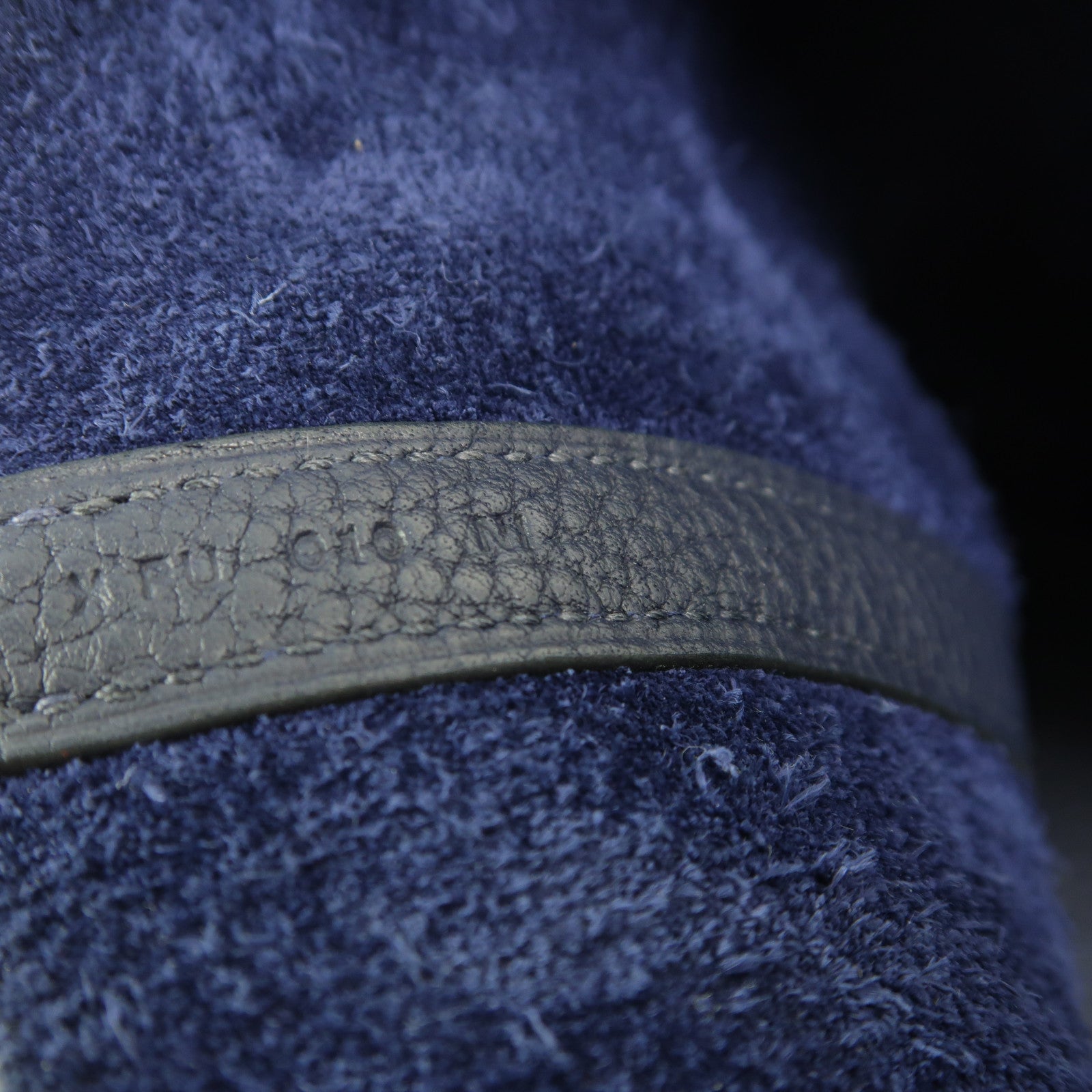 HERMES Clemence皮革Picotin MM手挽袋Bleu Nuit