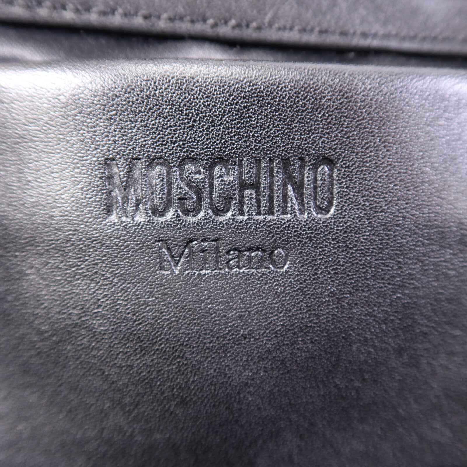 MOSCHINO 尼龍Backpack金扣背包