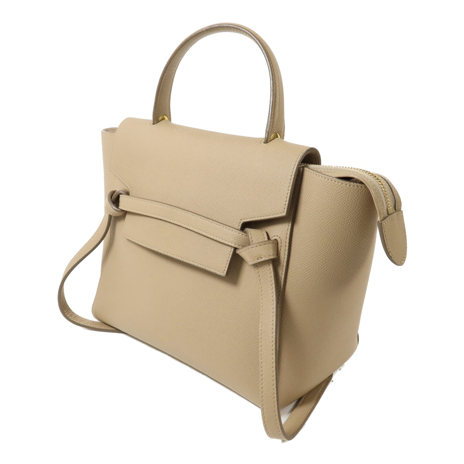 CELINE 牛皮皮革Mini Belt手挽肩背兩用袋