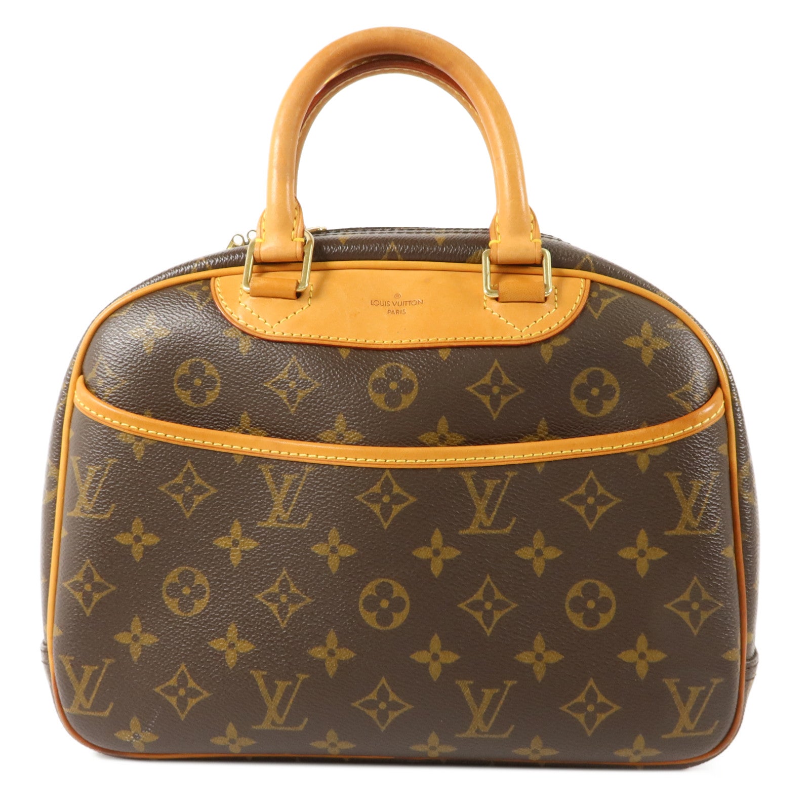 LOUIS VUITTON Monogram Trouville金扣手挽袋