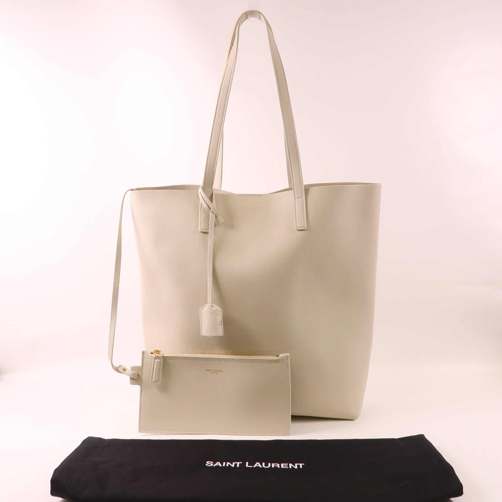 SAINT LAURENT 牛皮皮革Shoulder Bag金扣肩背袋