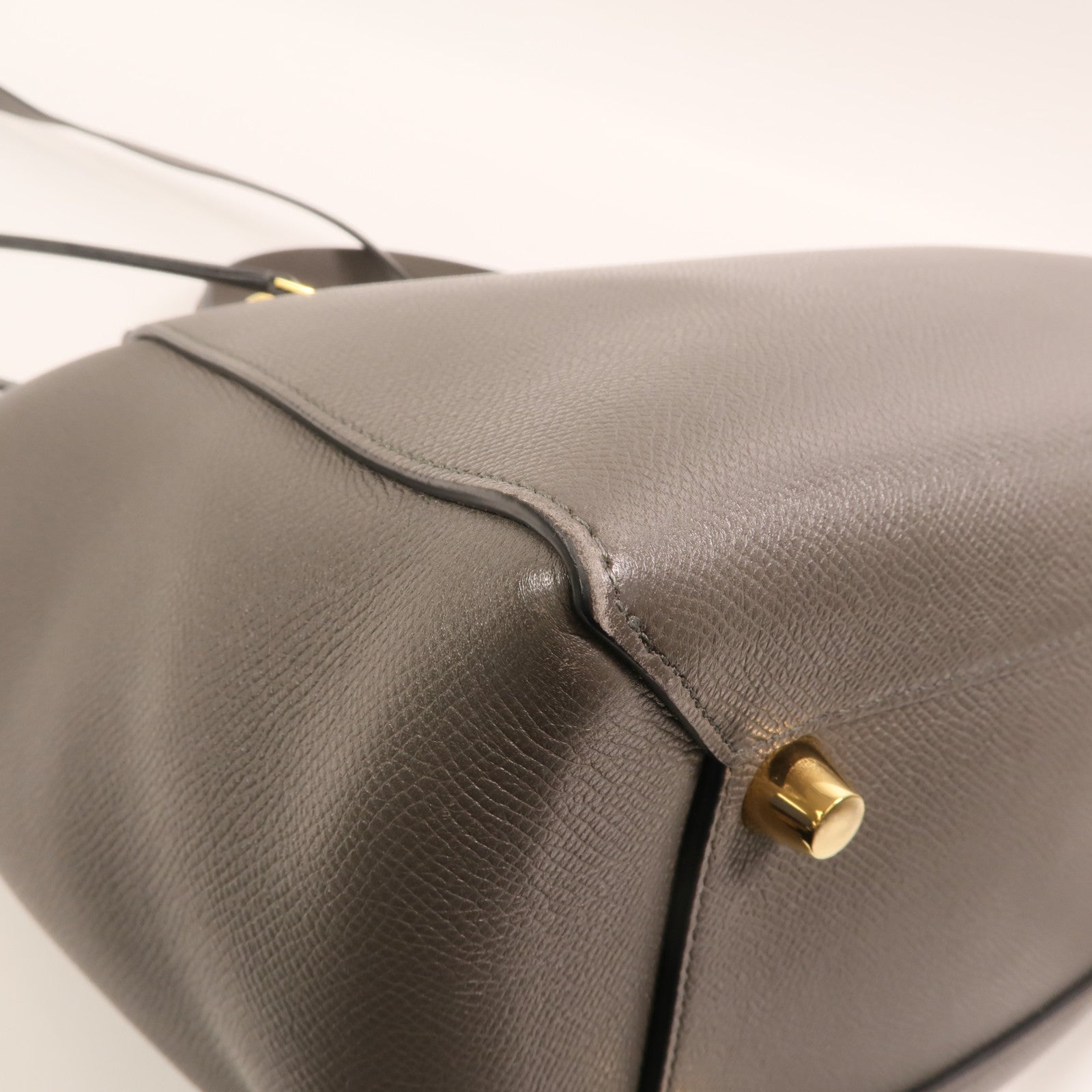 CELINE 牛皮皮革Mini Belt Bag金扣手挽肩背兩用袋