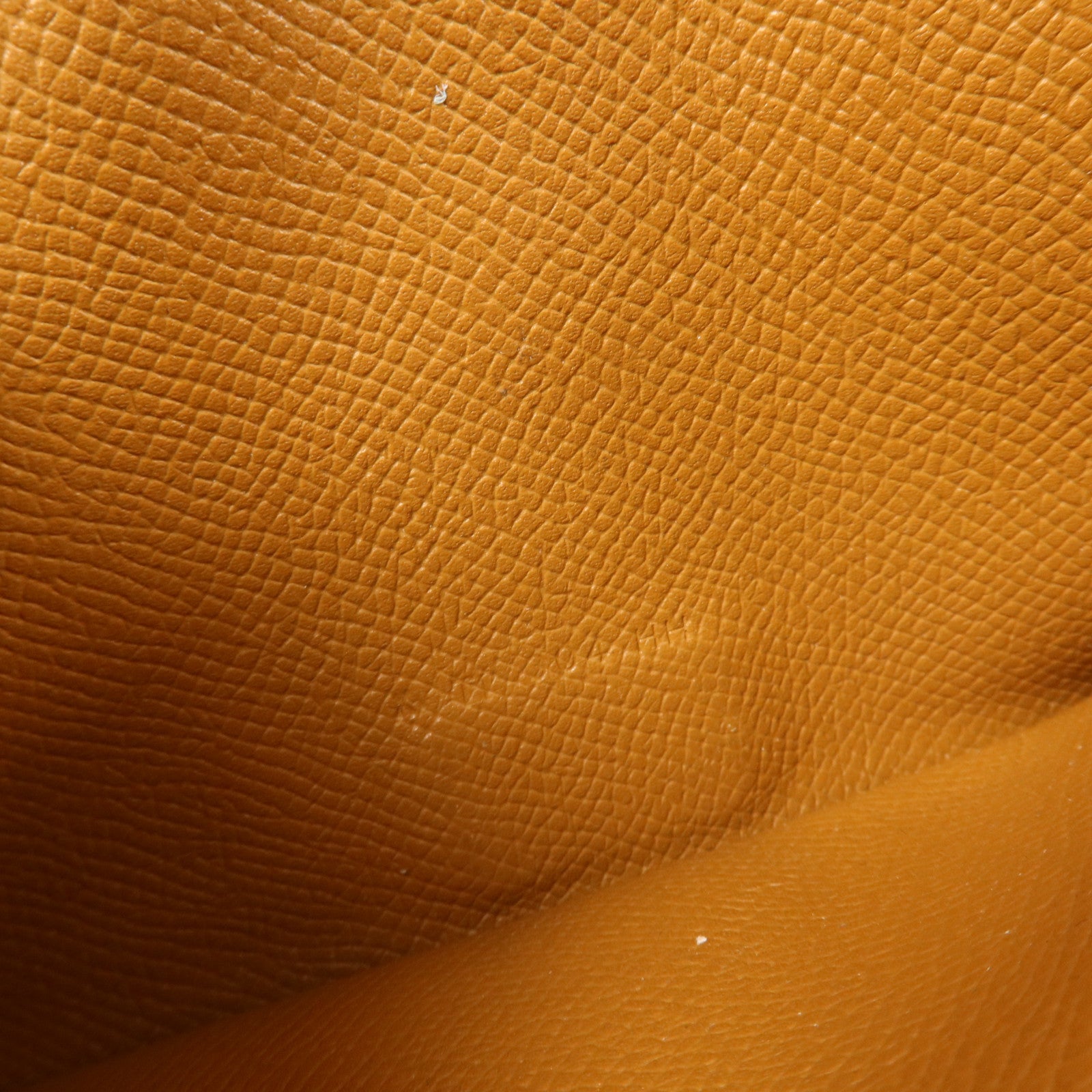 HERMES Epsom皮革Bearn Long Wallet銀扣長錢包Gold