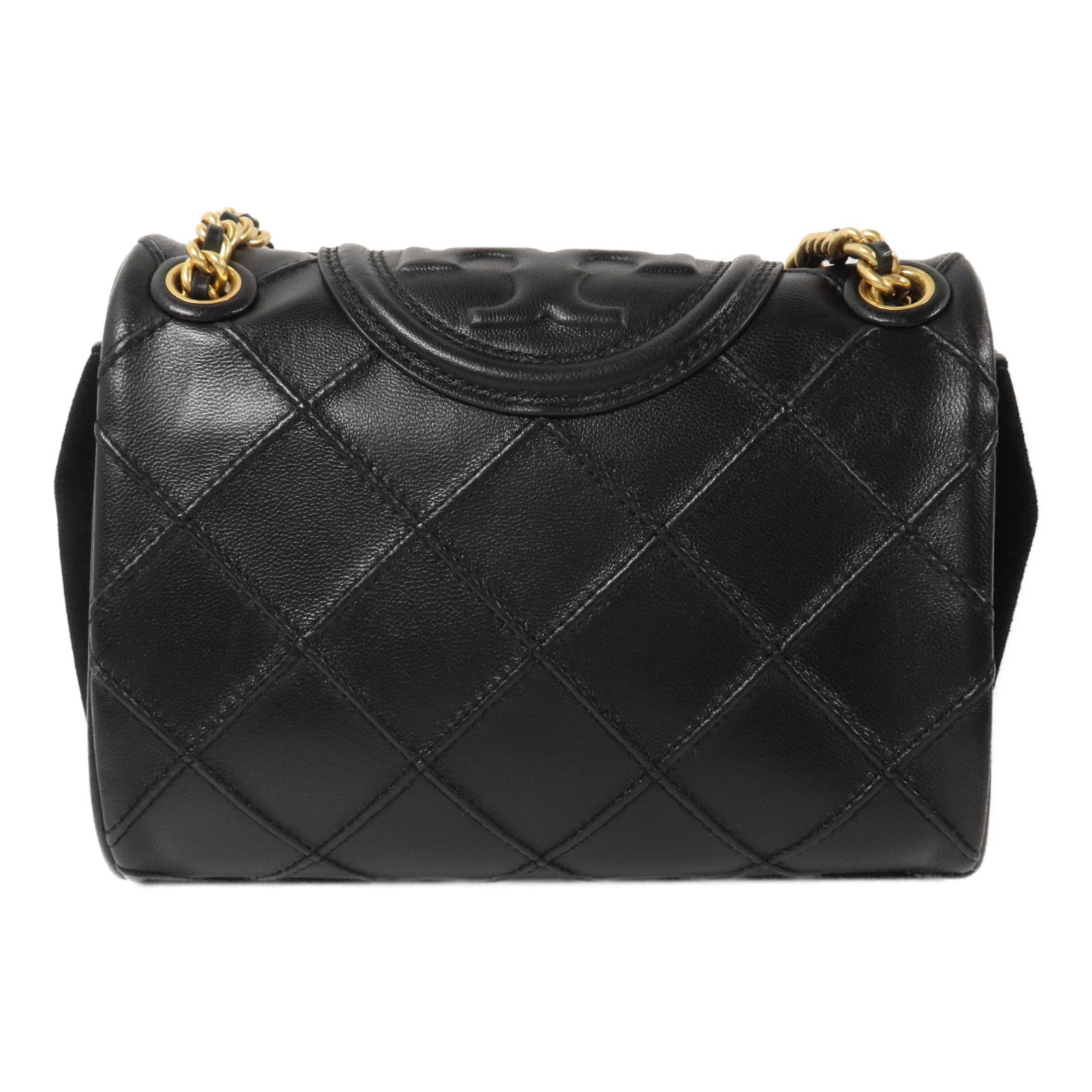 Tory Burch 牛皮皮革Fleming鏈帶肩背袋