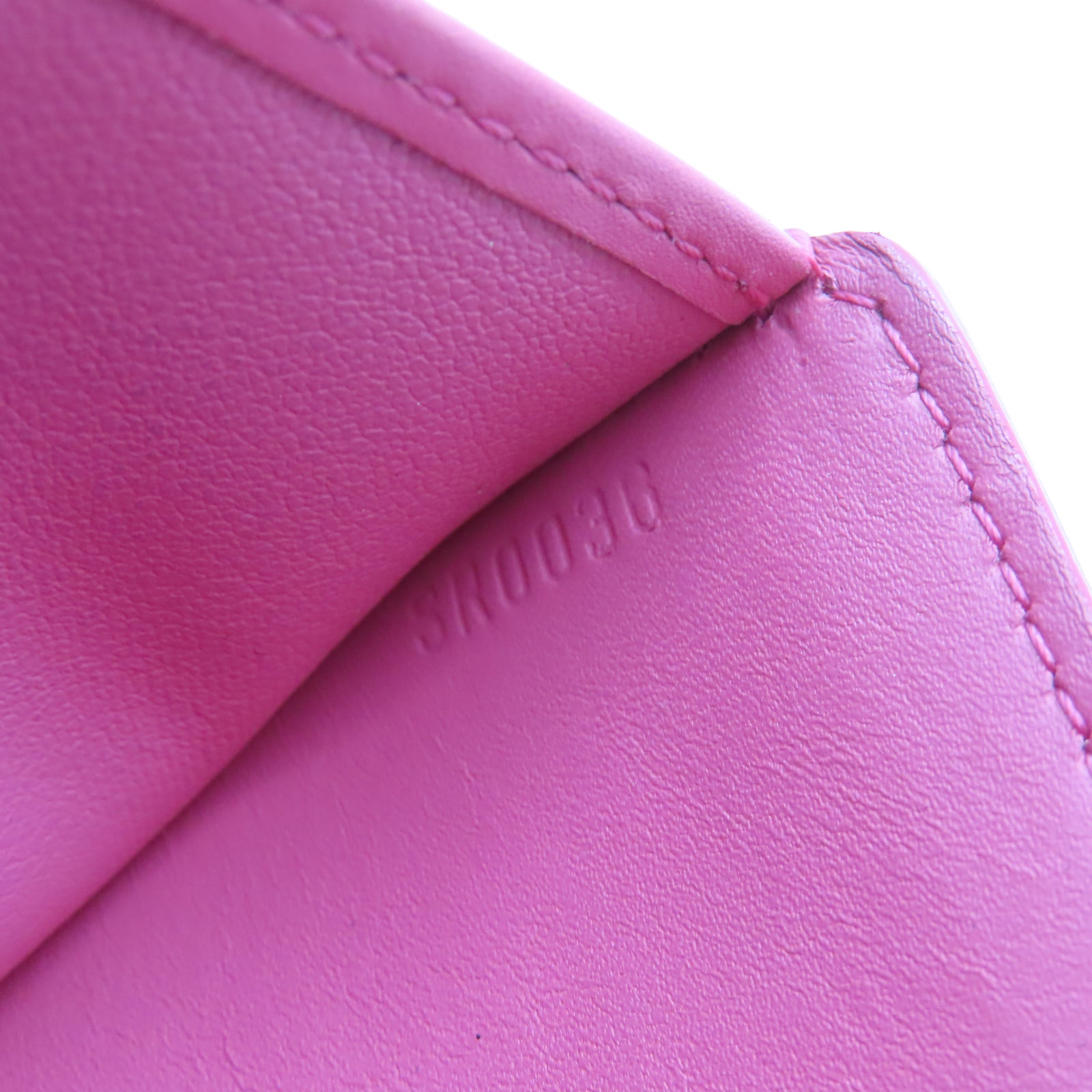 LOUIS VUITTON 【激減優惠】Monogram Vernis Wallet金扣錢包粉紅色