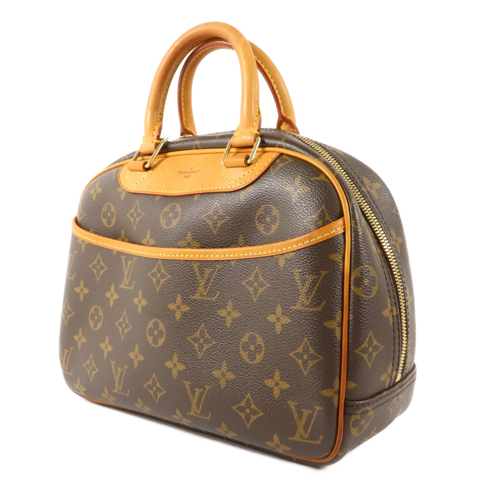 LOUIS VUITTON Monogram Trouville金扣手挽袋
