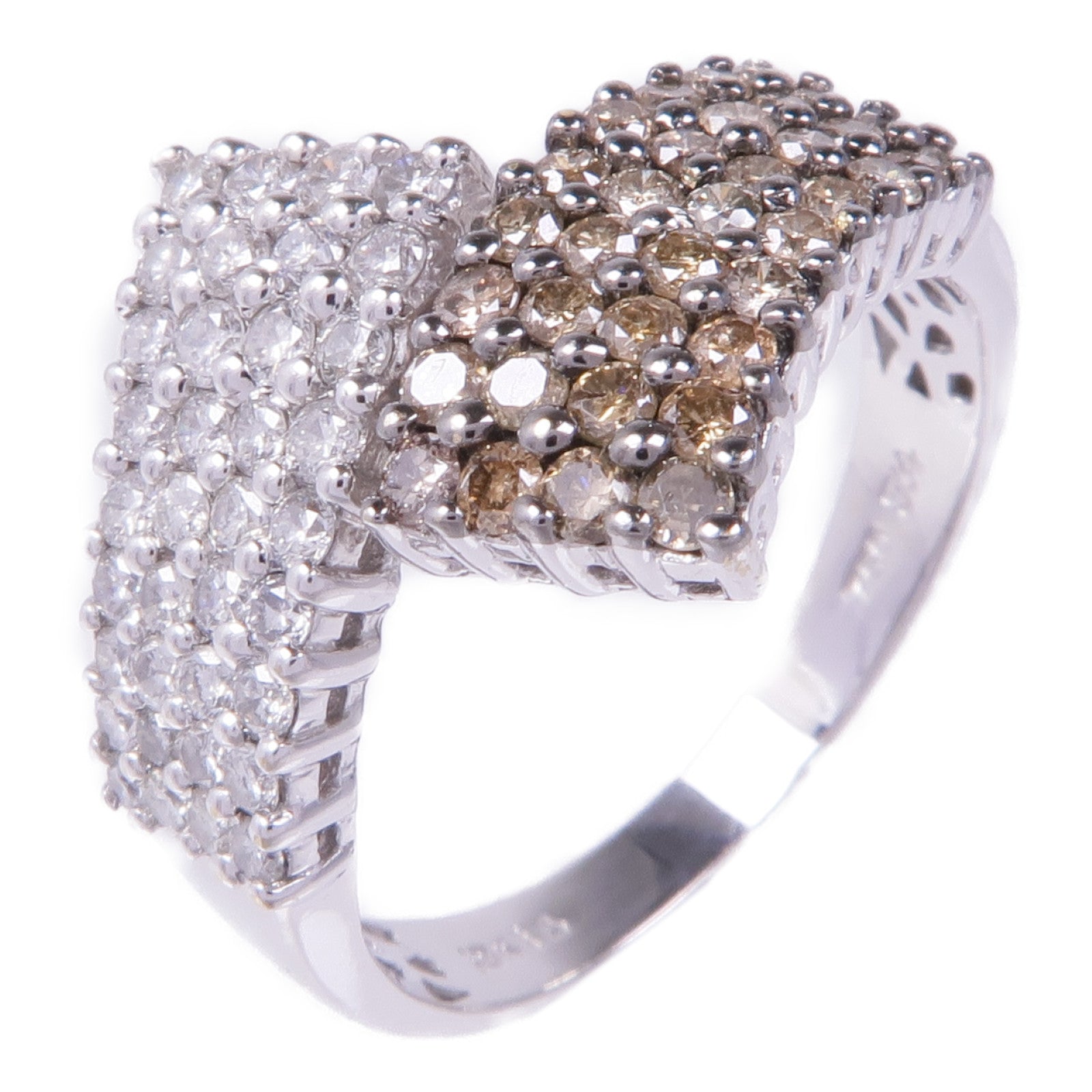 JEWELRY 【激減優惠】18K白金Diamond Ring鑽石戒指US#7.5