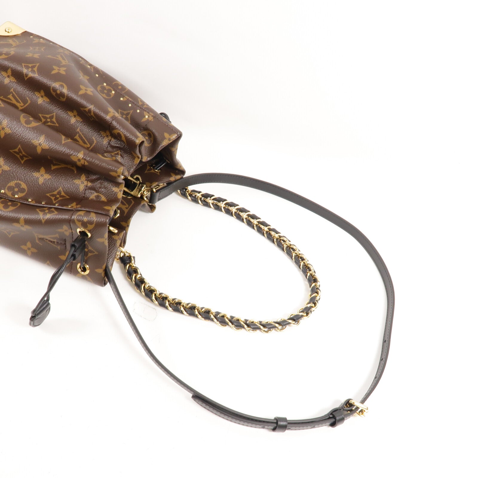 LOUIS VUITTON Monogram Neo Trunk鏈帶肩背袋
