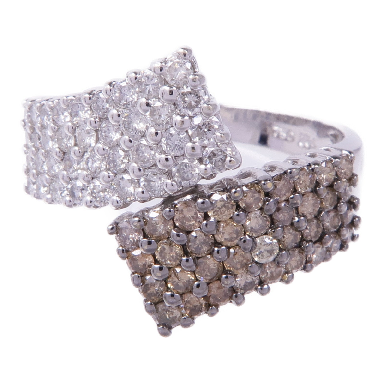 JEWELRY 【激減優惠】18K白金Diamond Ring鑽石戒指US#7.5