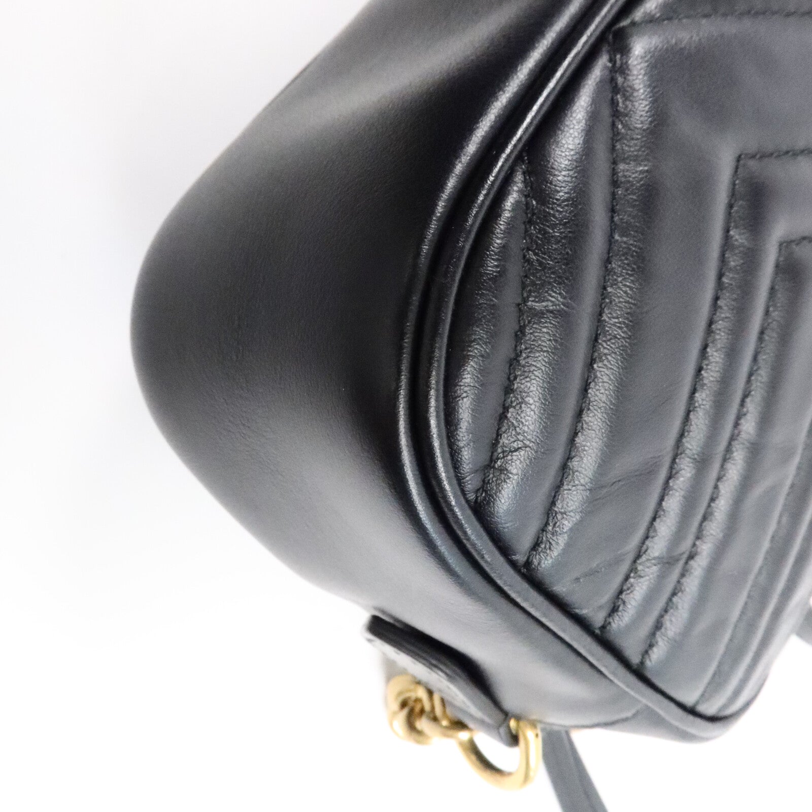 GUCCI 牛皮皮革GG Marmont肩背袋