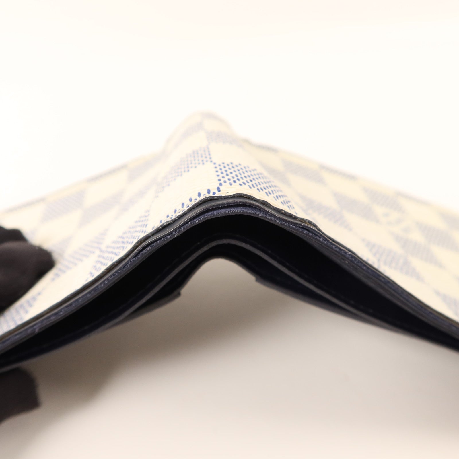 LOUIS VUITTON Damier Azur Bi-Fold Multiple Wallet錢包