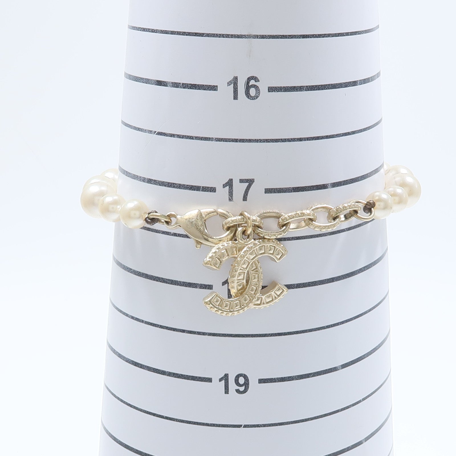 CHANEL PVC/金屬Bracelet手鏈