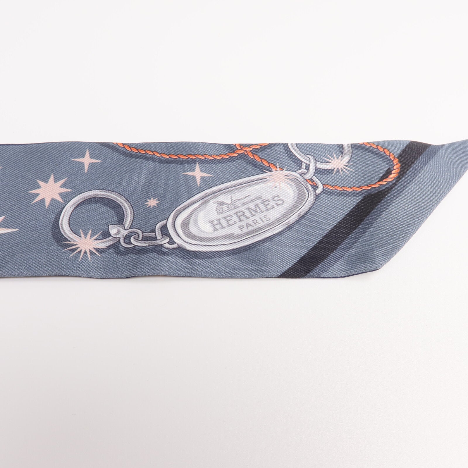 HERMES 絲質Twilly絲巾