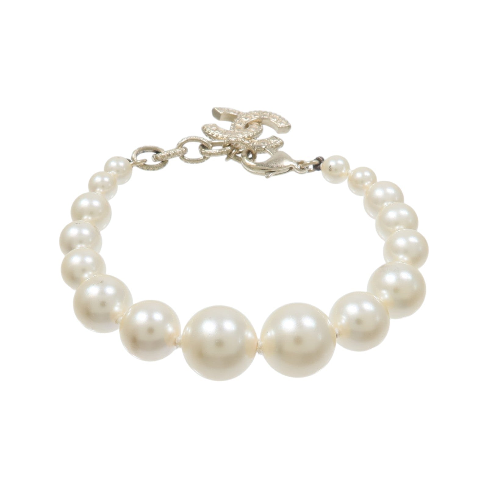 CHANEL PVC/金屬Bracelet手鏈