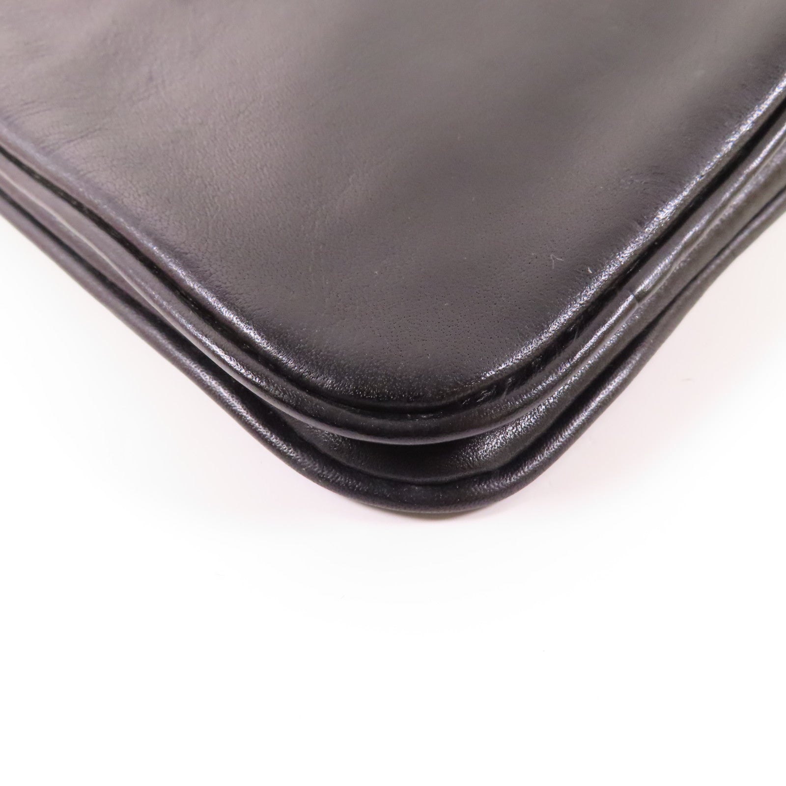 牛皮皮革Chain Shoulder金扣鏈帶肩背袋