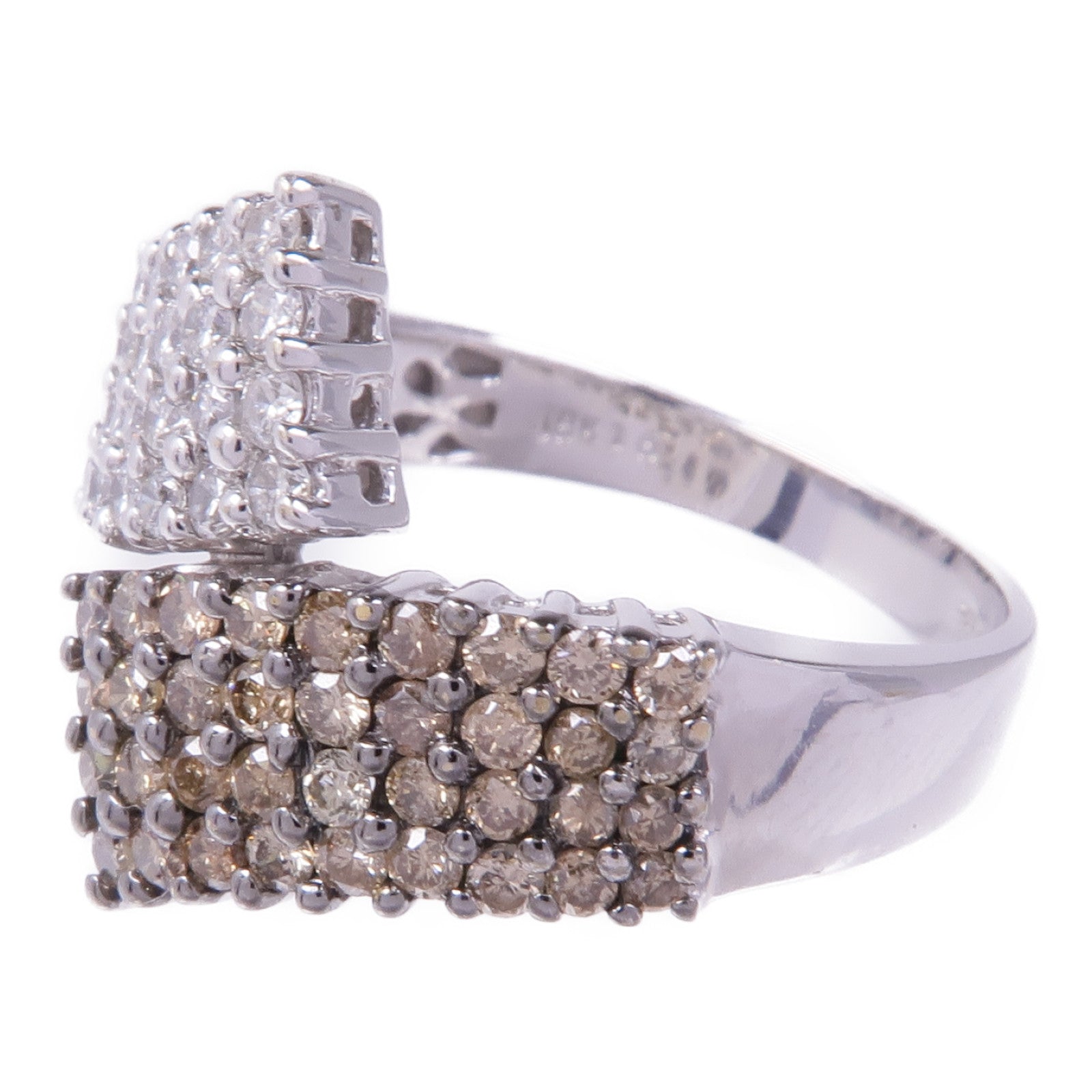 JEWELRY 【激減優惠】18K白金Diamond Ring鑽石戒指US#7.5