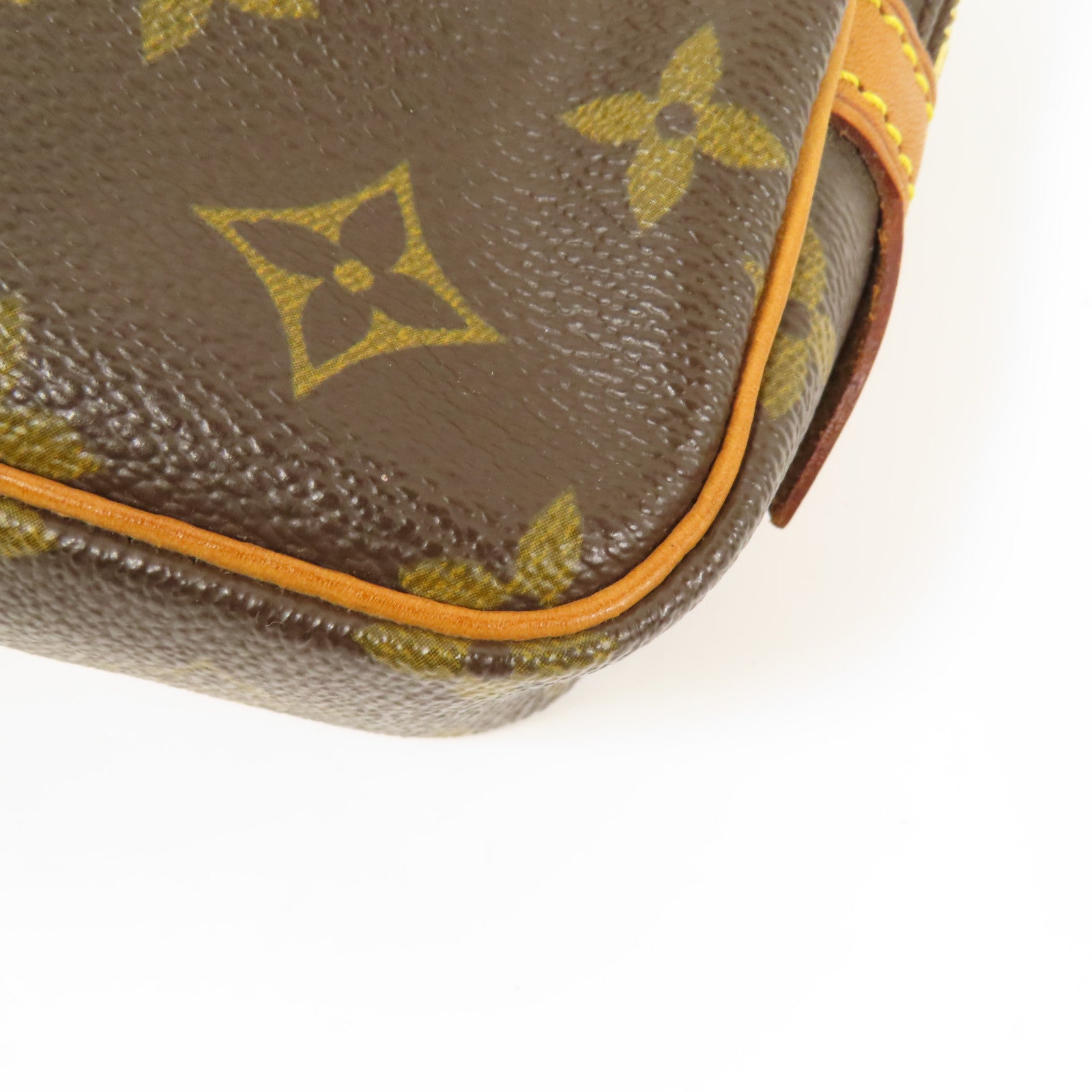 LOUIS VUITTON Monogram Marly Bandouliere金扣肩背袋棕色