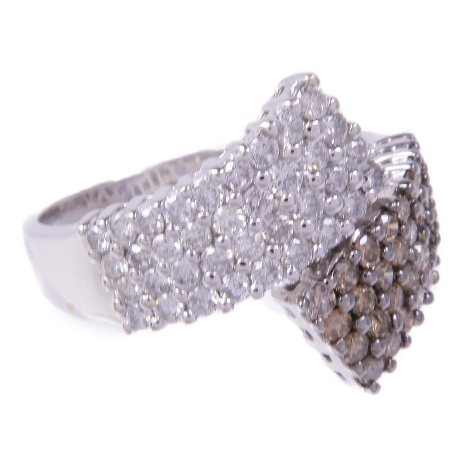 JEWELRY 【激減優惠】18K白金Diamond Ring鑽石戒指US#7.5