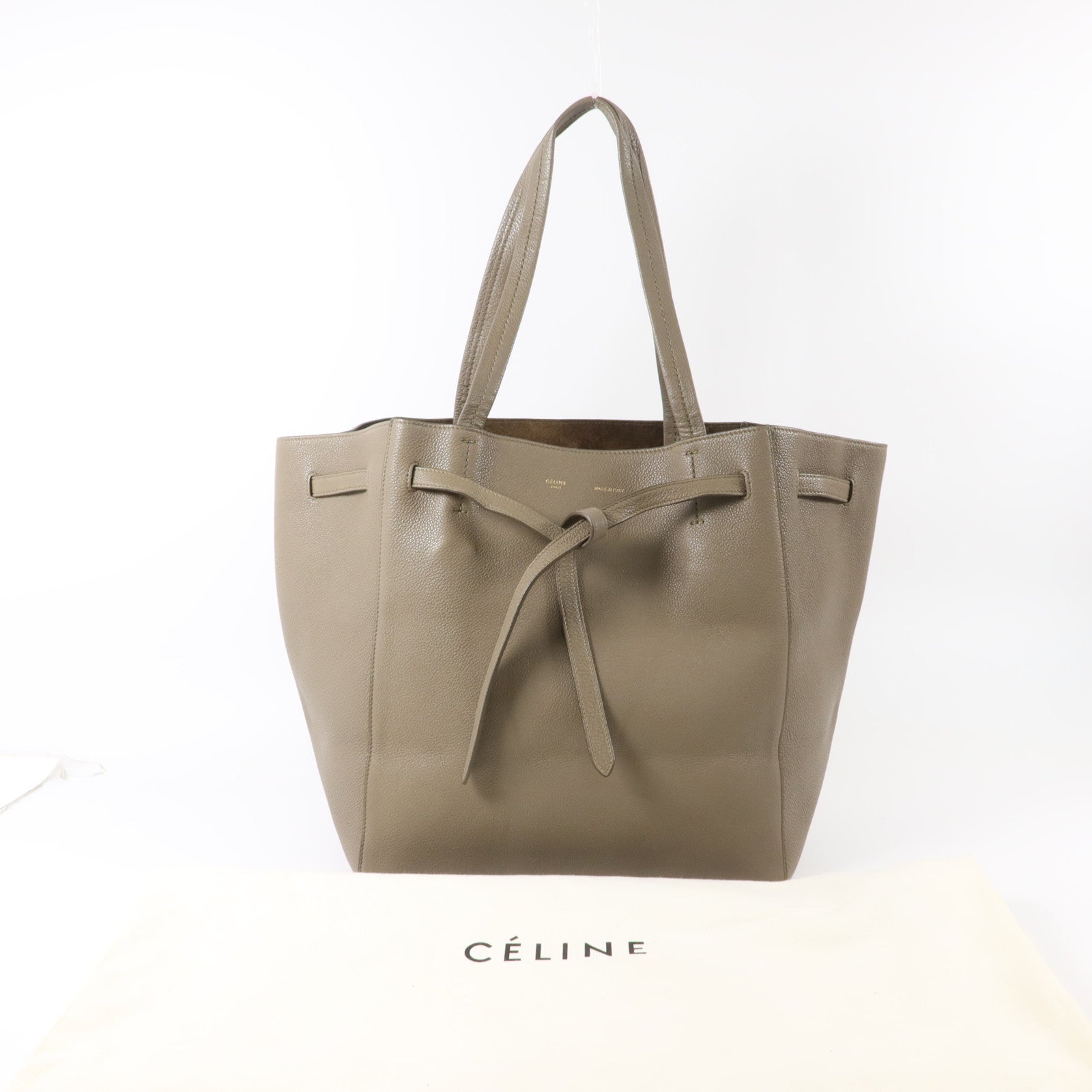 CELINE 牛皮皮革Small Cabas Phantom肩背袋