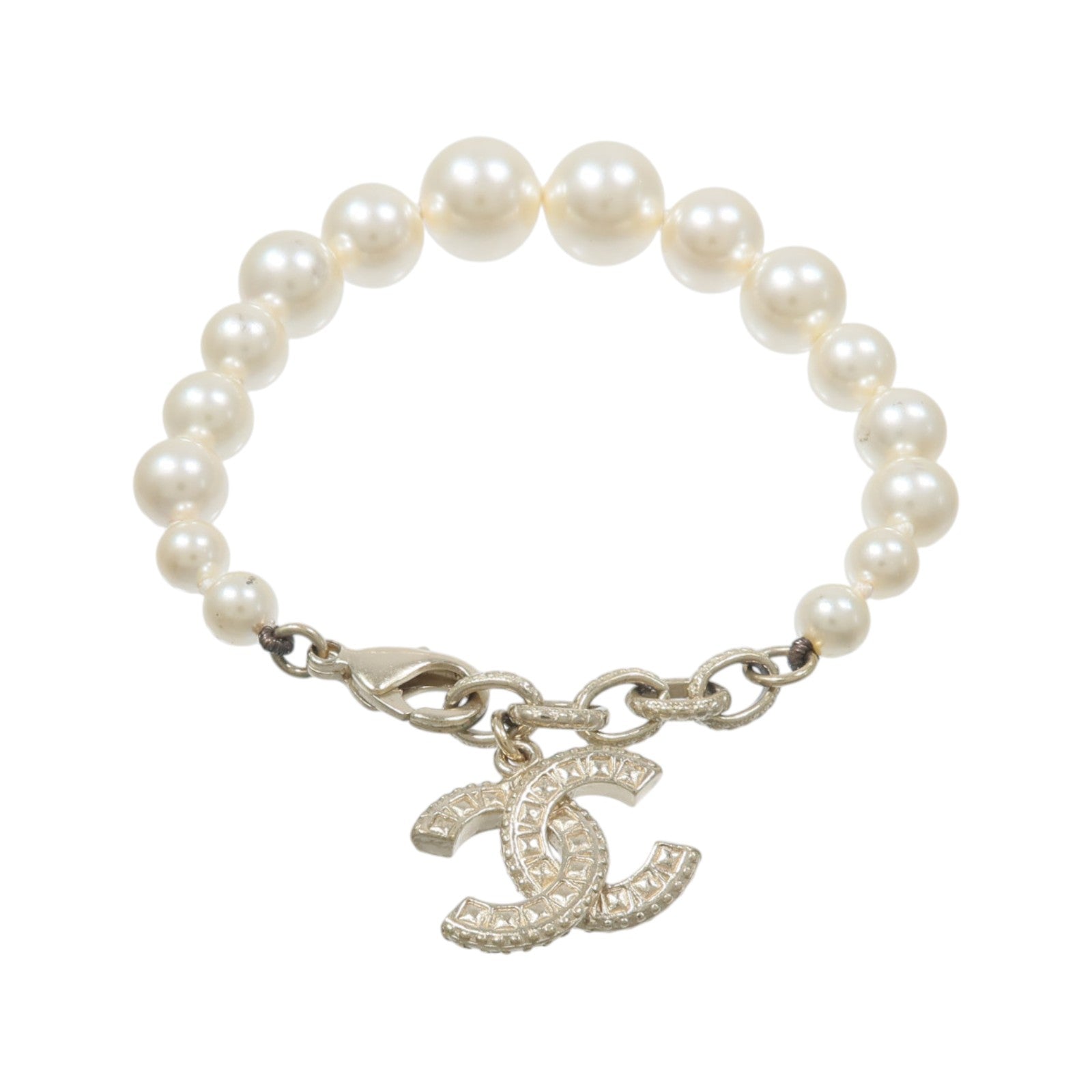 CHANEL PVC/金屬Bracelet手鏈