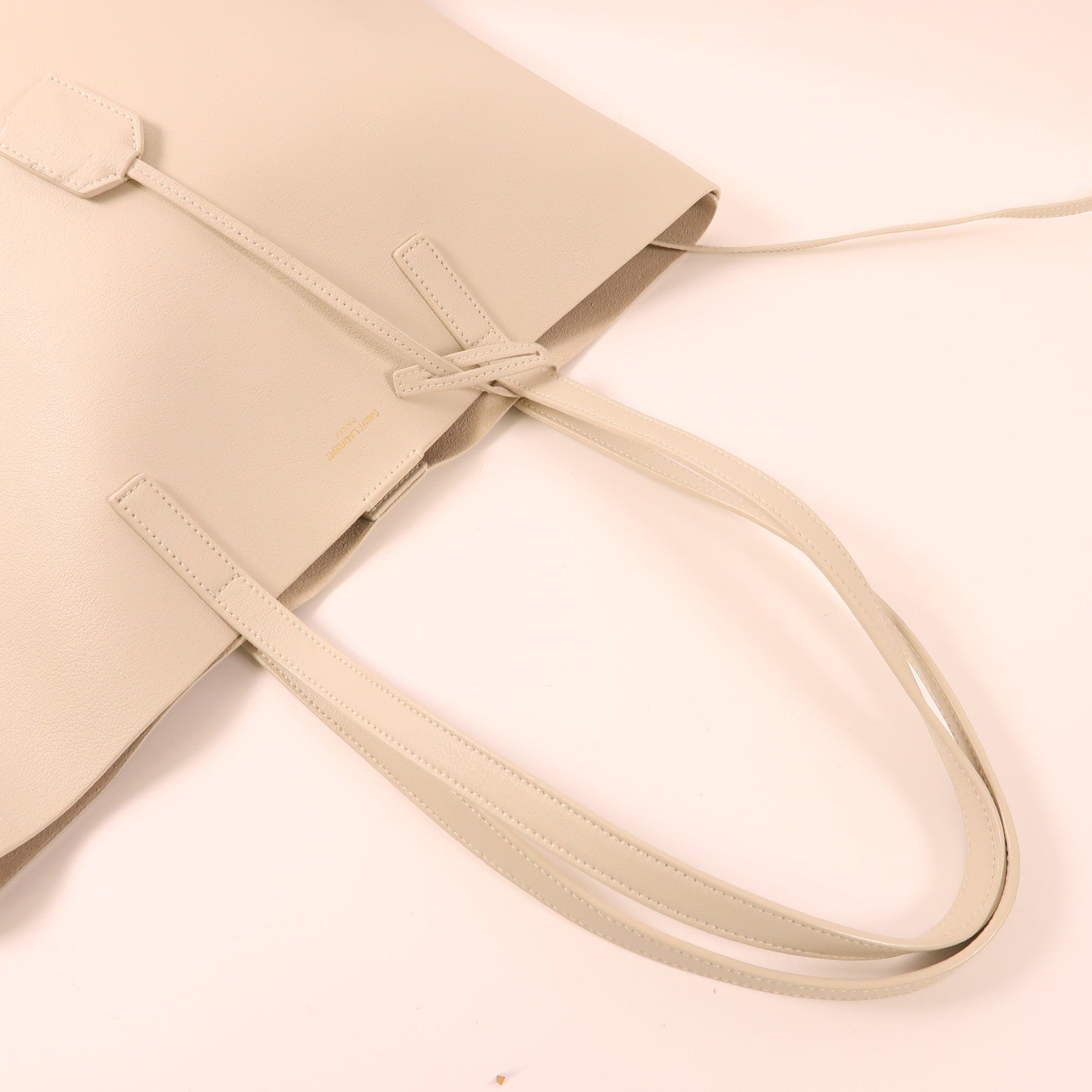 SAINT LAURENT 牛皮皮革Shoulder Bag金扣肩背袋
