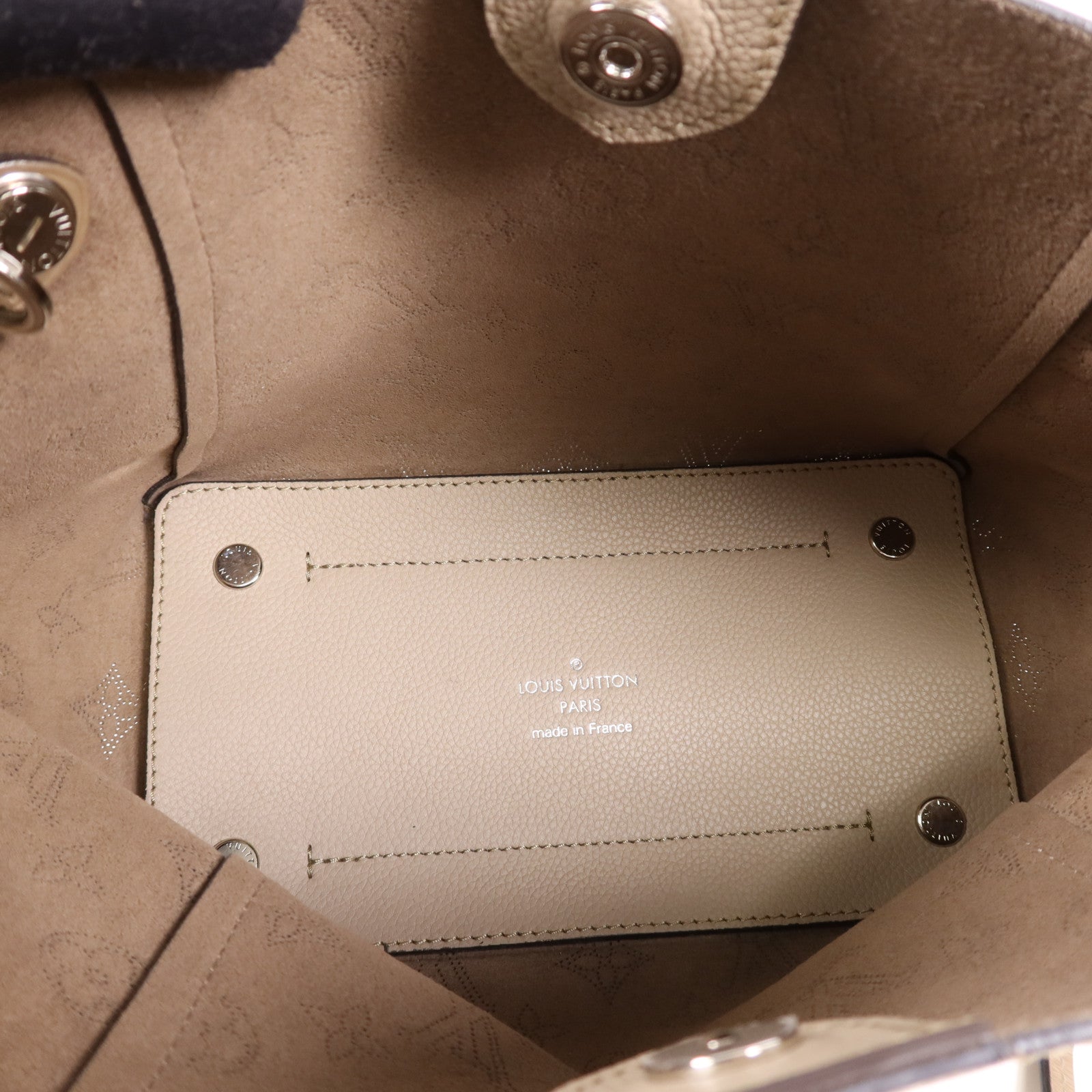 LOUIS VUITTON Mahina Hina PM銀扣手挽肩背兩用袋