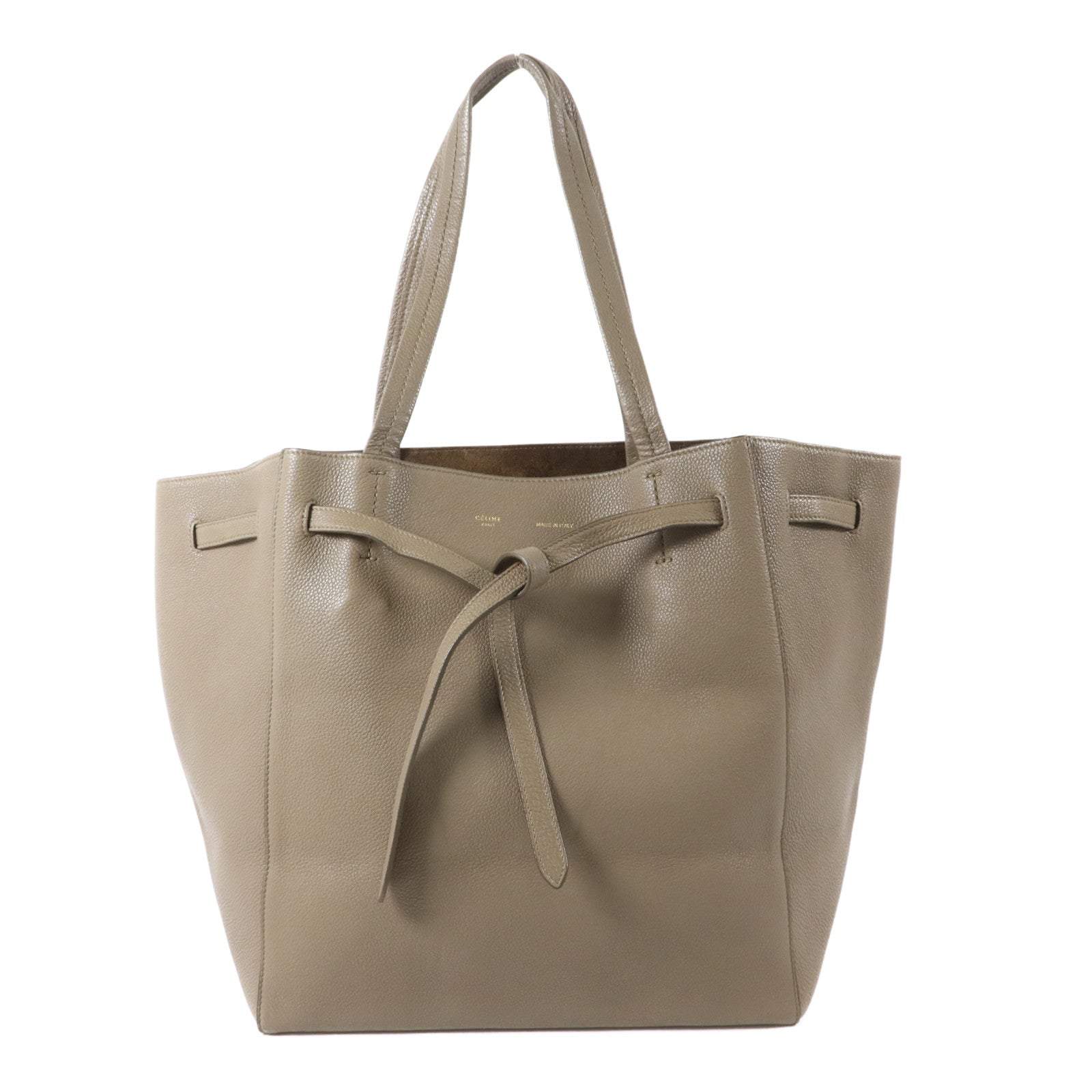 CELINE 牛皮皮革Small Cabas Phantom肩背袋
