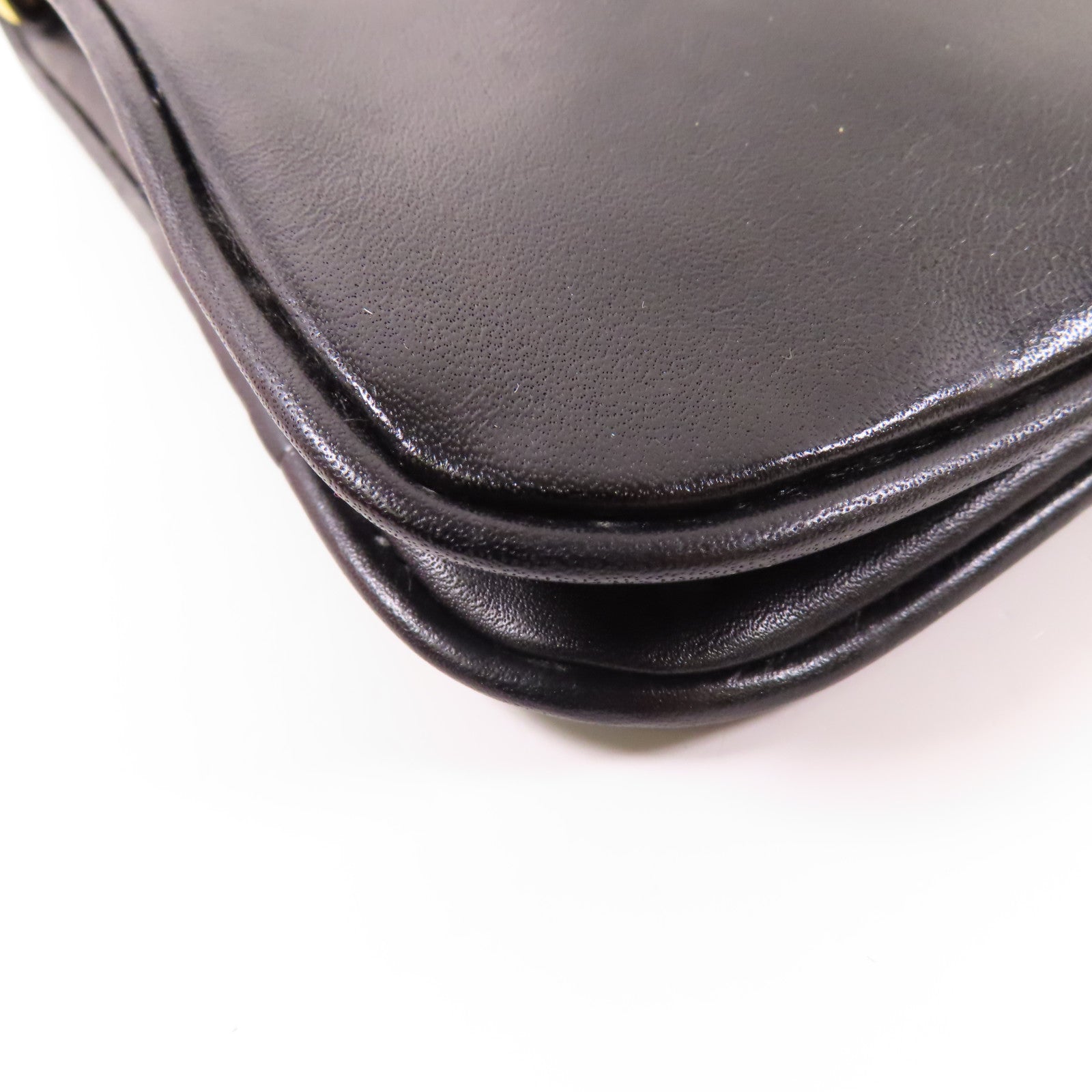 牛皮皮革Chain Shoulder金扣鏈帶肩背袋