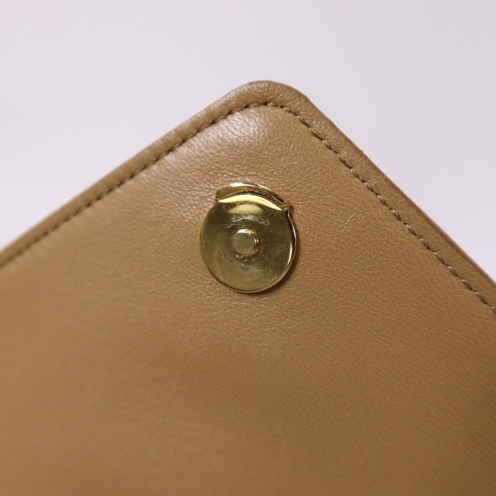 SAINT LAURENT 羊皮皮革Shoulder Bag金扣肩背袋